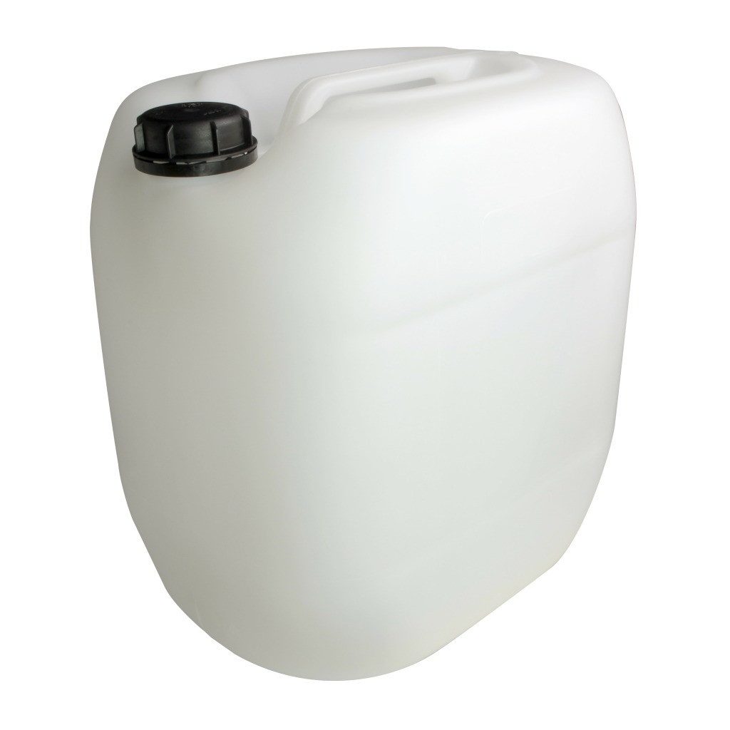 Trevendo Kanister Leerkanister aus HD-PE, DIN 61, natur (30 Liter), lebensmittelecht