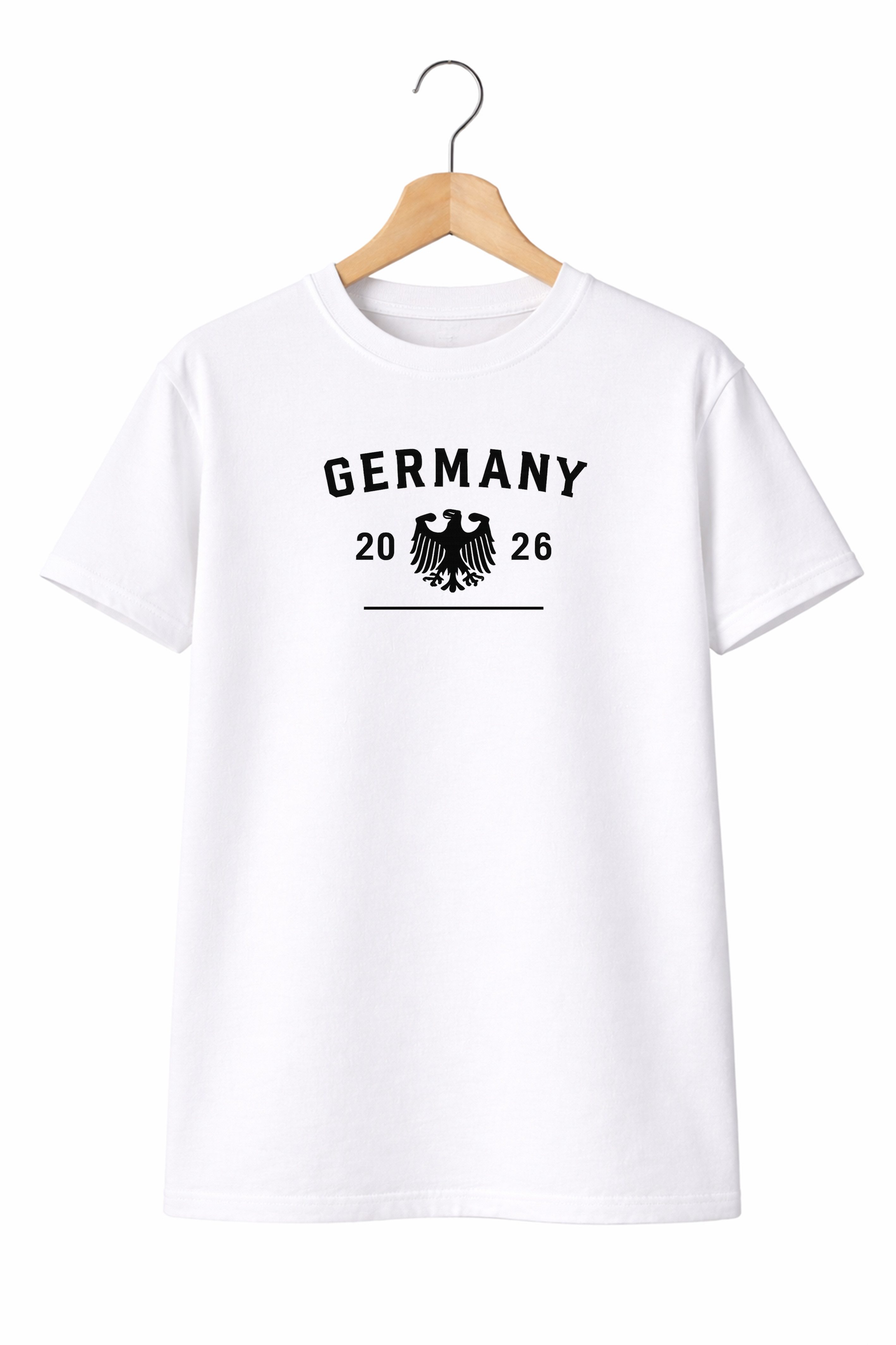 Banco T-Shirt Herren Football United Shirt Print (Einzelartikel) : Dreidimensionaler Textil-Patch statt flachem Druck