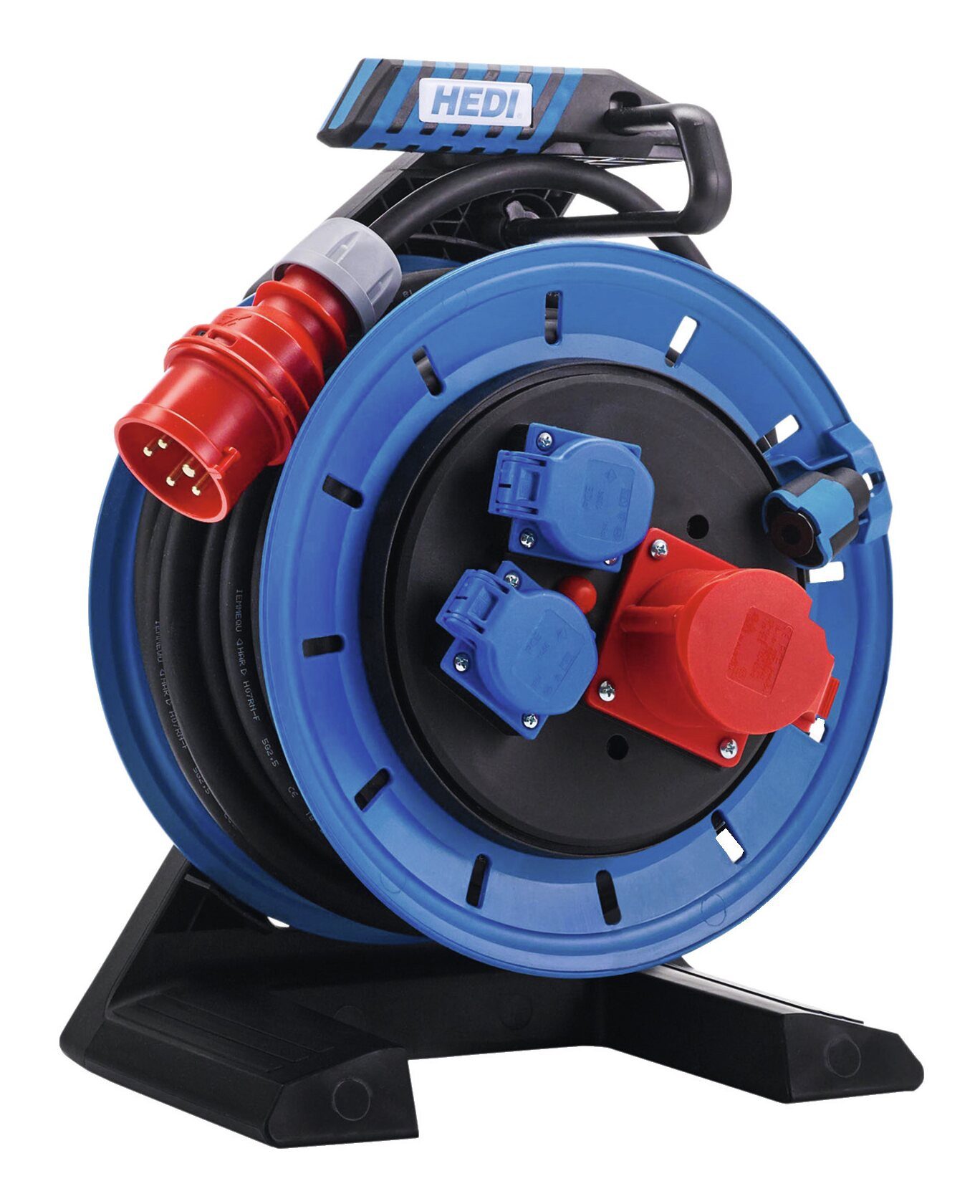 Hedi Kabeltrommel (Kabellänge 25 m), Kunststoff H07RN-F 5G2,5 25m CEE