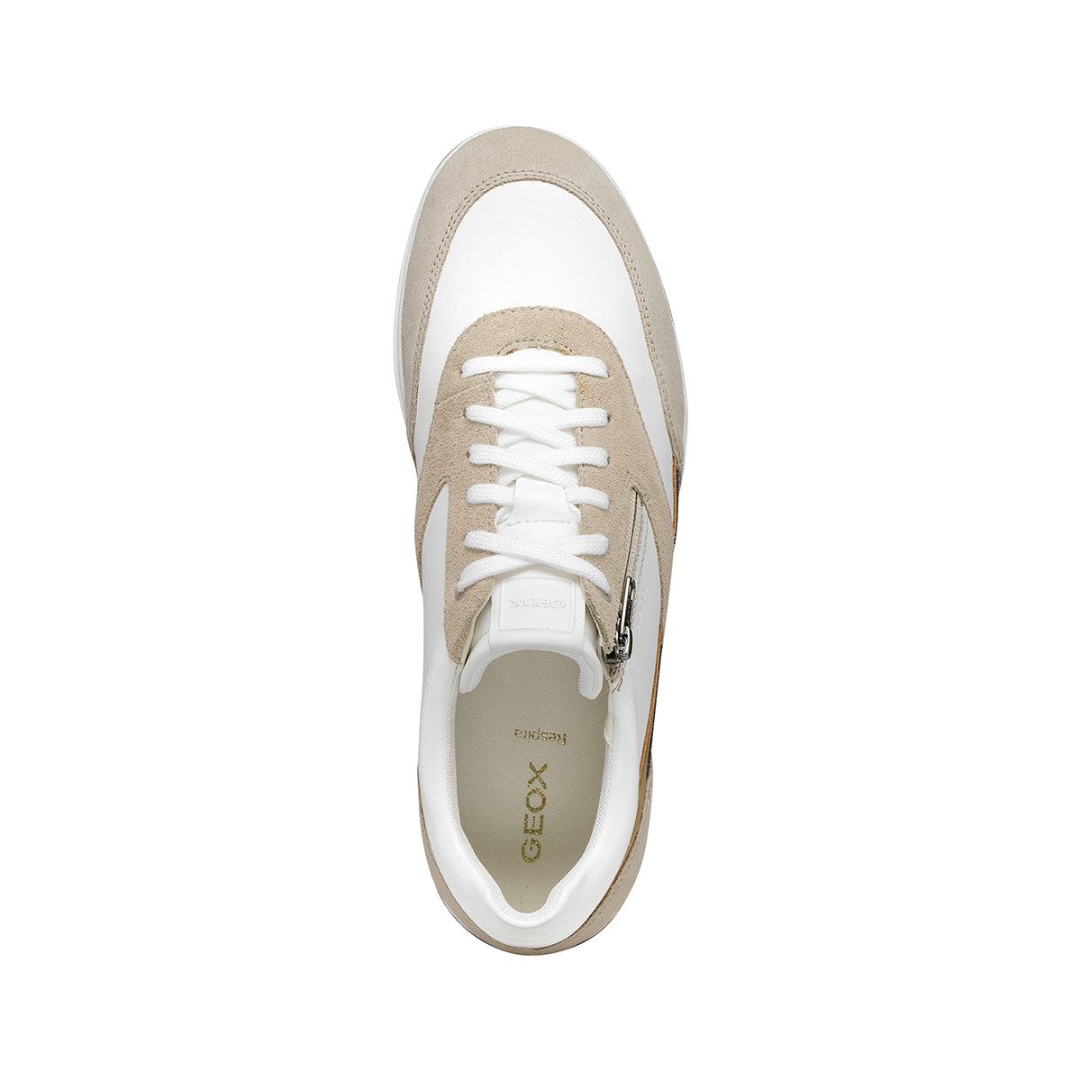 Geox GEOX RENAN, Sneaker, Beige kombiniert, Herren Sneaker