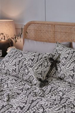 Bett-Set, Woodblock Wendebettgarnitur aus 100 % Baumwolle, Next, Bezug: Baumwolle