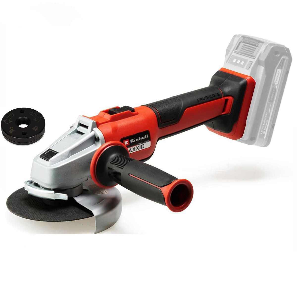 Einhell Akku-Winkelschleifer Einhell AXXIO 18/125 Q Li-18 V,Solo Gerät