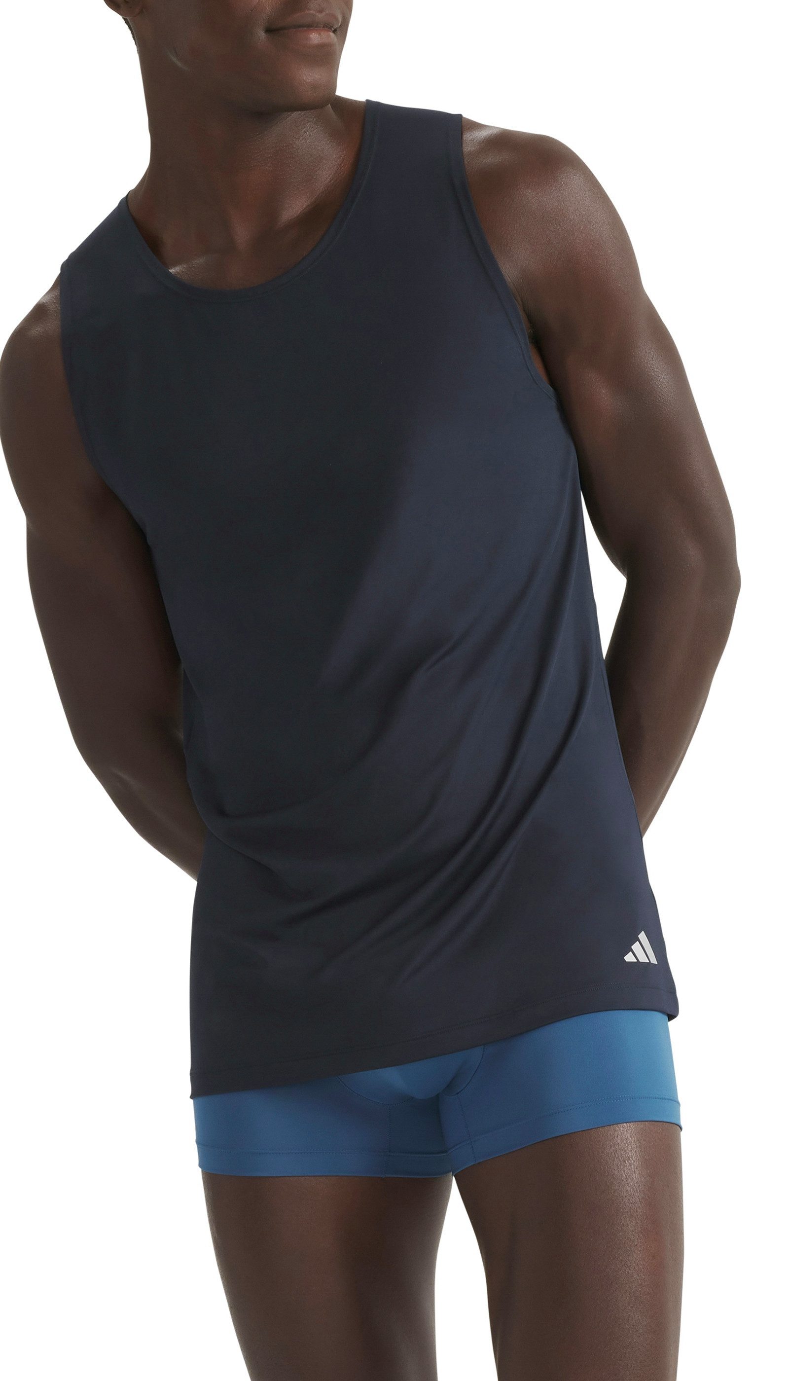 adidas Sportswear Tanktop Active Micro Tech (2er Pack) mit Rundhalsausschnitt, lockere Passform