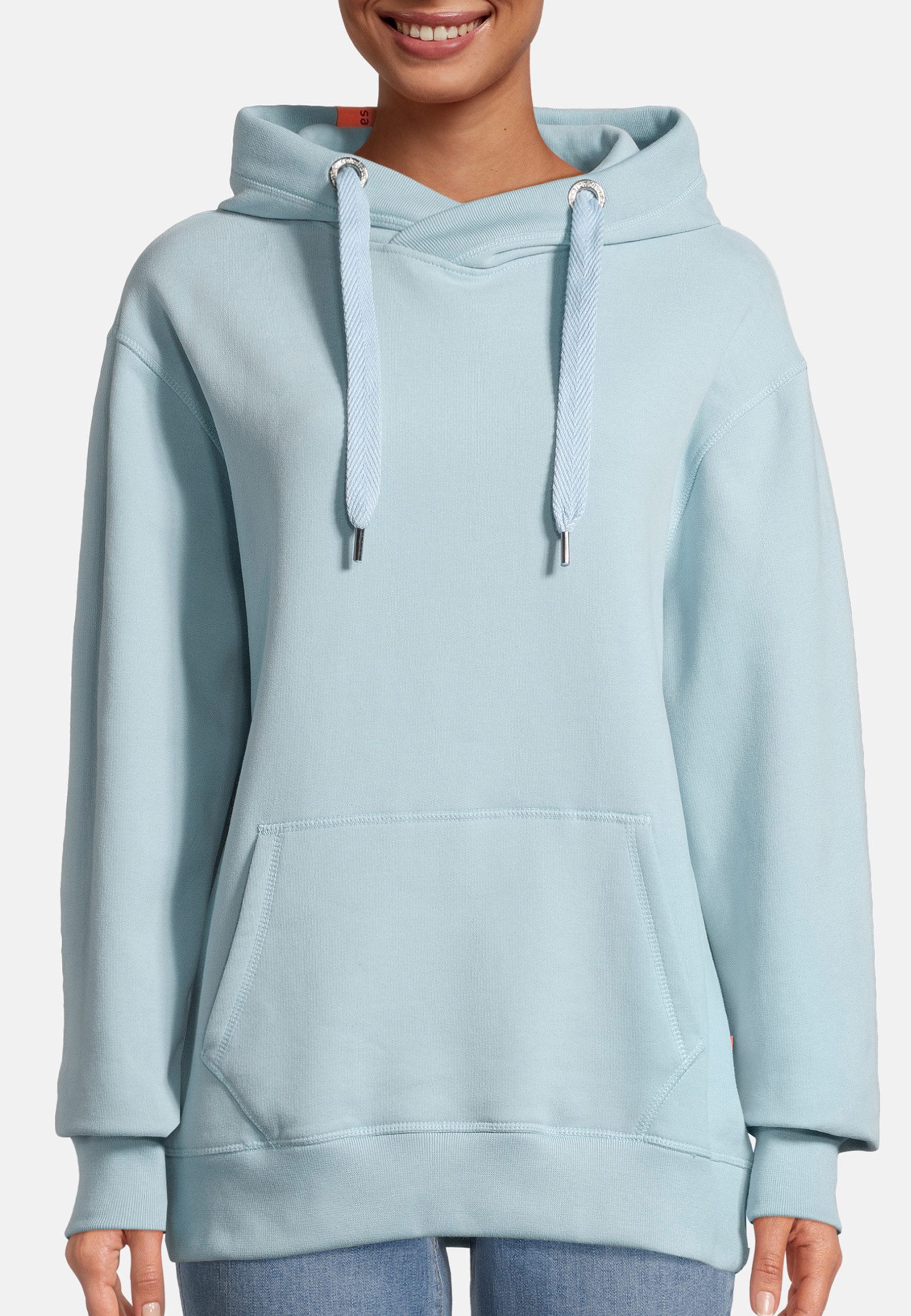 salzhaut Hoodie ODDEBODJE Unisex Weit salzhaut Kapuzenpullover – bequemer Fit und nordisch klares Design