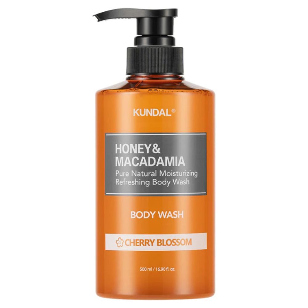 KUNDAL Körperpflegemittel KUNDAL, Honey & Macadamia Pure Body Wash, Cherry Blossom - 500ml