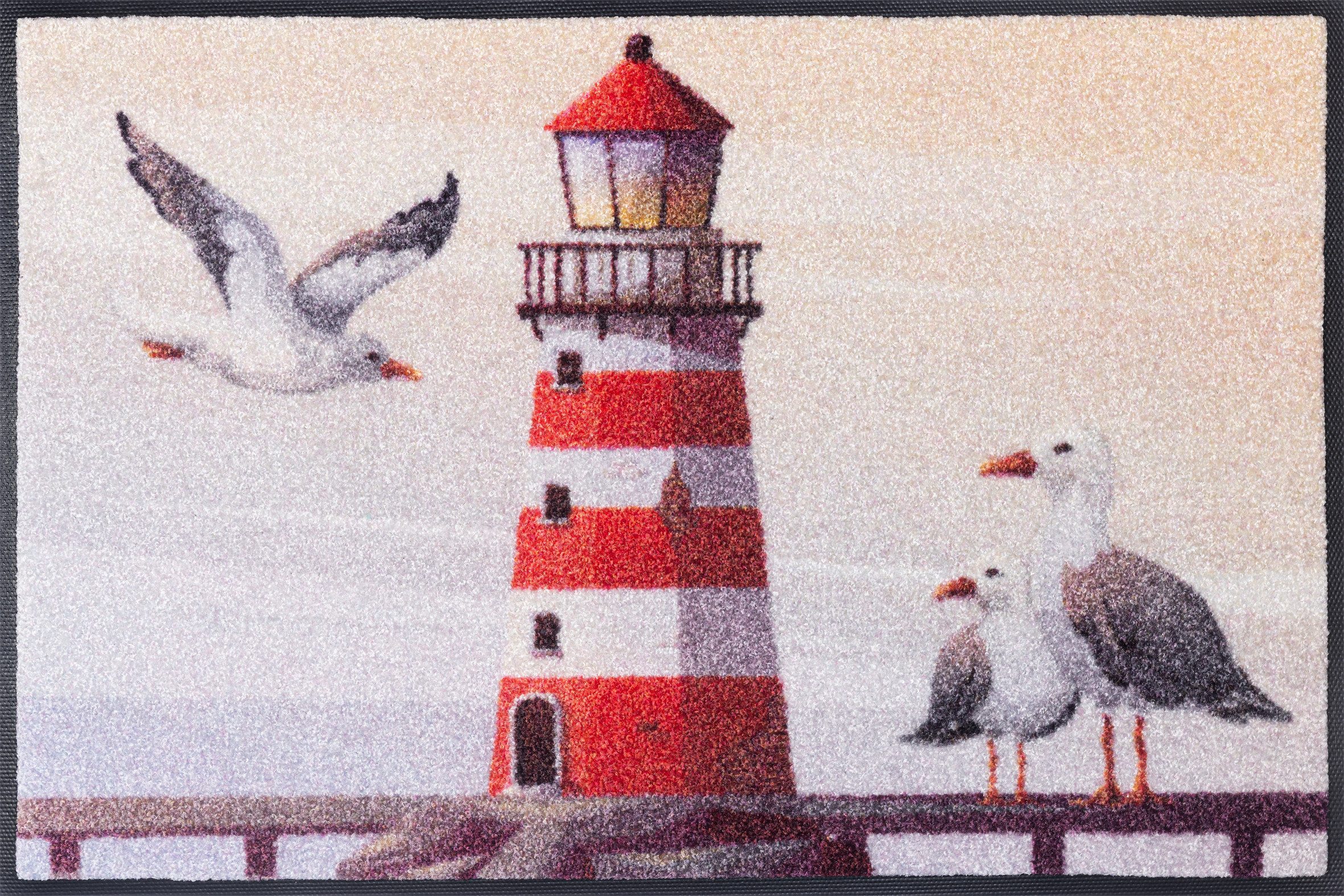 wash+dry by Kleen-Tex Fußmatte Shoreside, rechteckig, Höhe: 7 mm günstig online kaufen