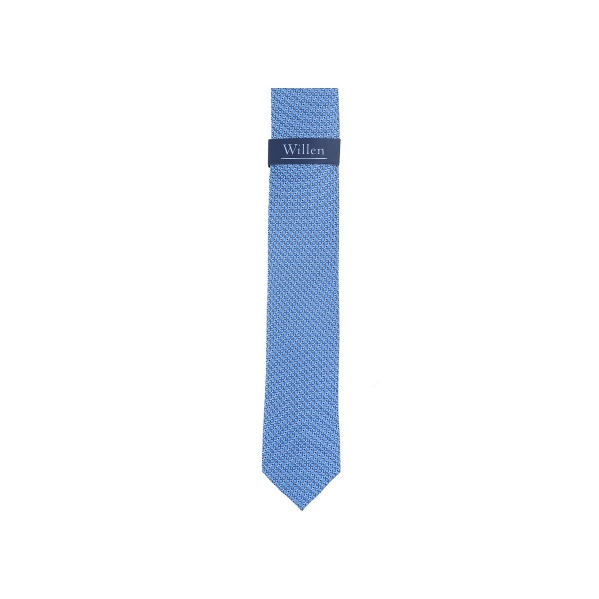 blau WILLEN Krawatte (1-St)