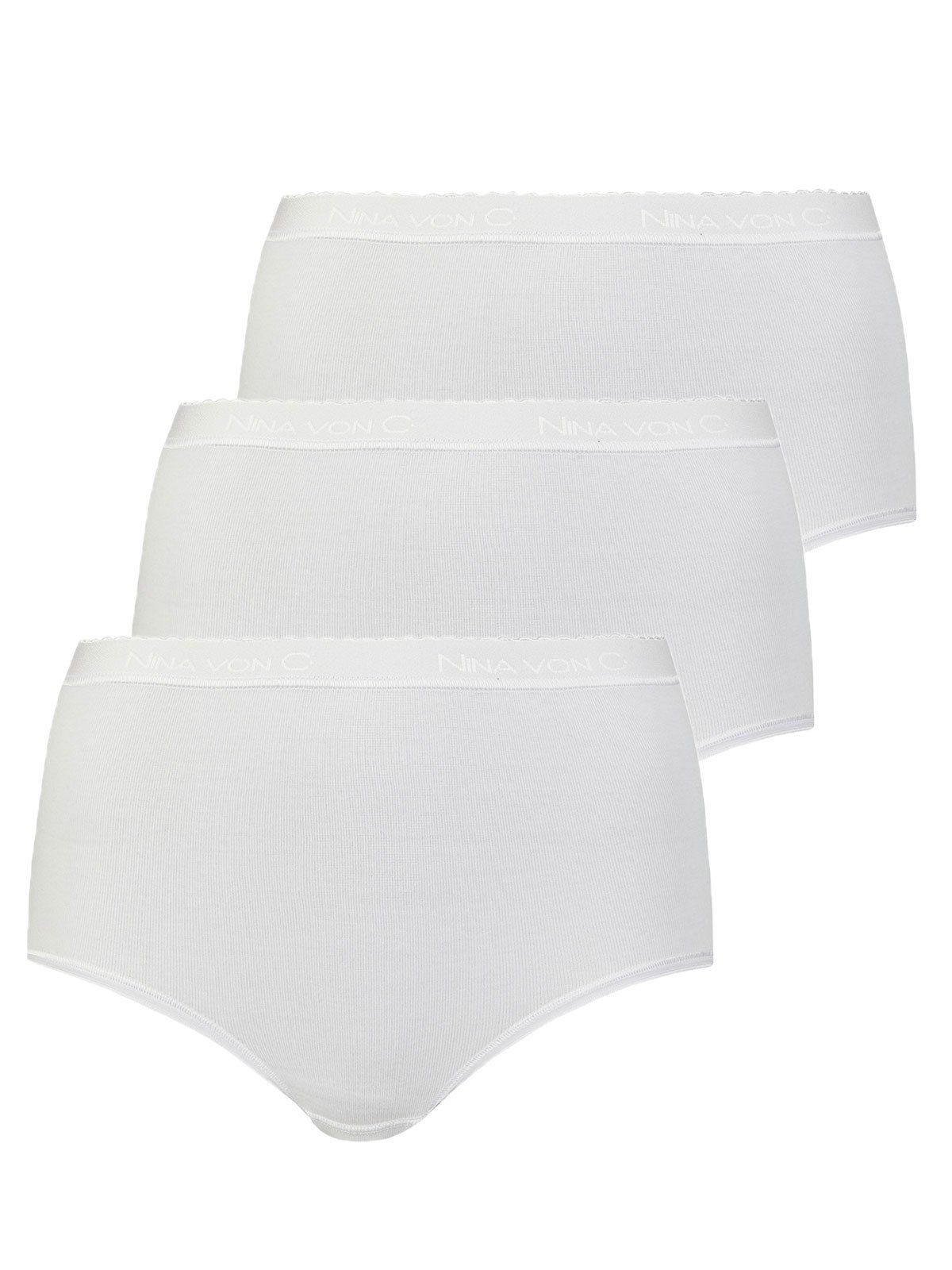 Taillenslip 3er Pack Damen Taillenslip Slipboutique