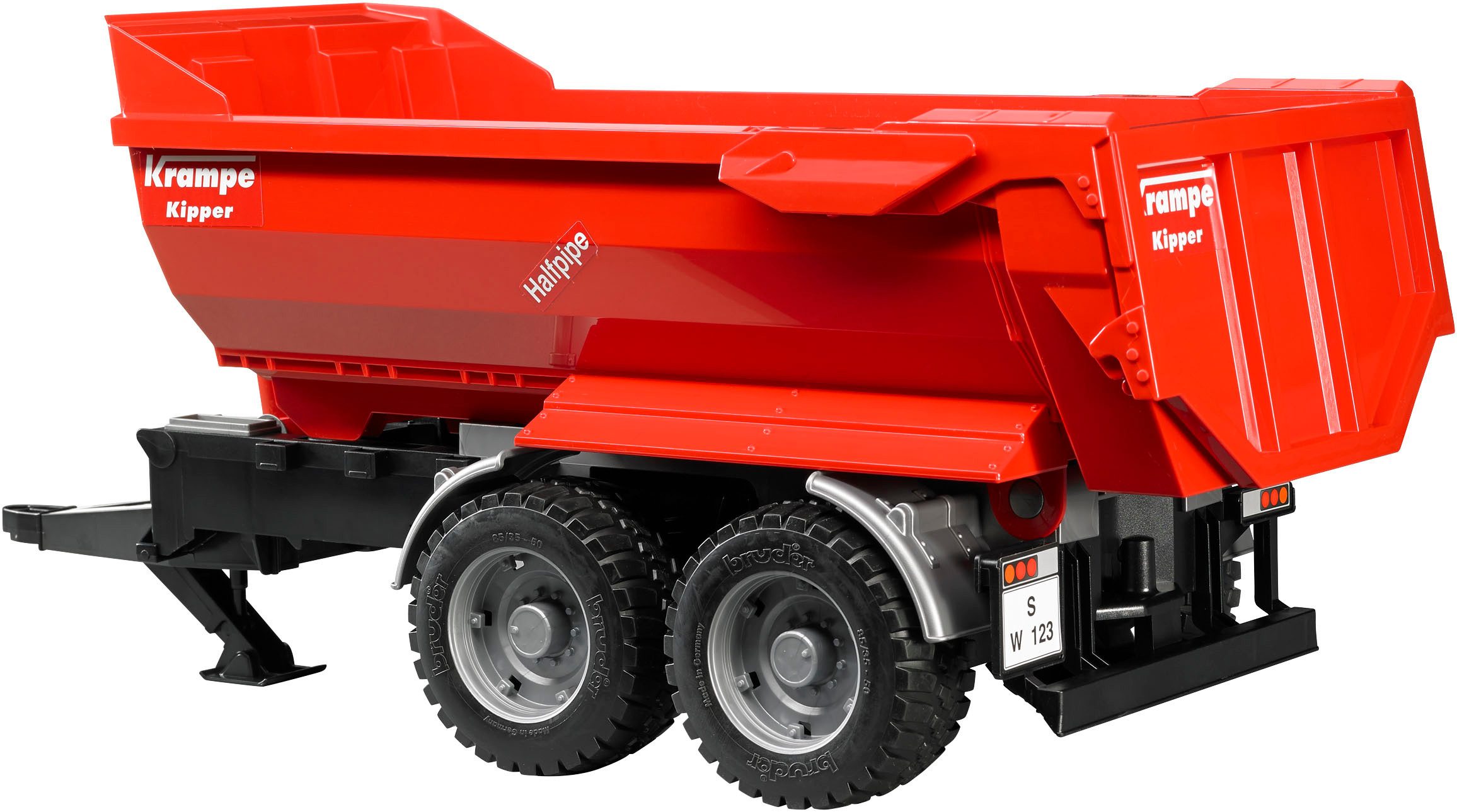 Bruder® Spielfahrzeug-Anhänger Krampe Kippanhänger Tandem Halfpipe 49 cm (0 günstig online kaufen