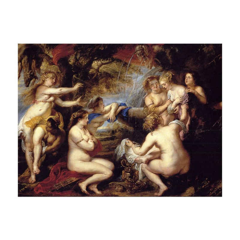 Bilderdepot24 Leinwandbild Alte Meister - Peter Paul Rubens - Diana und Kallisto, Menschen