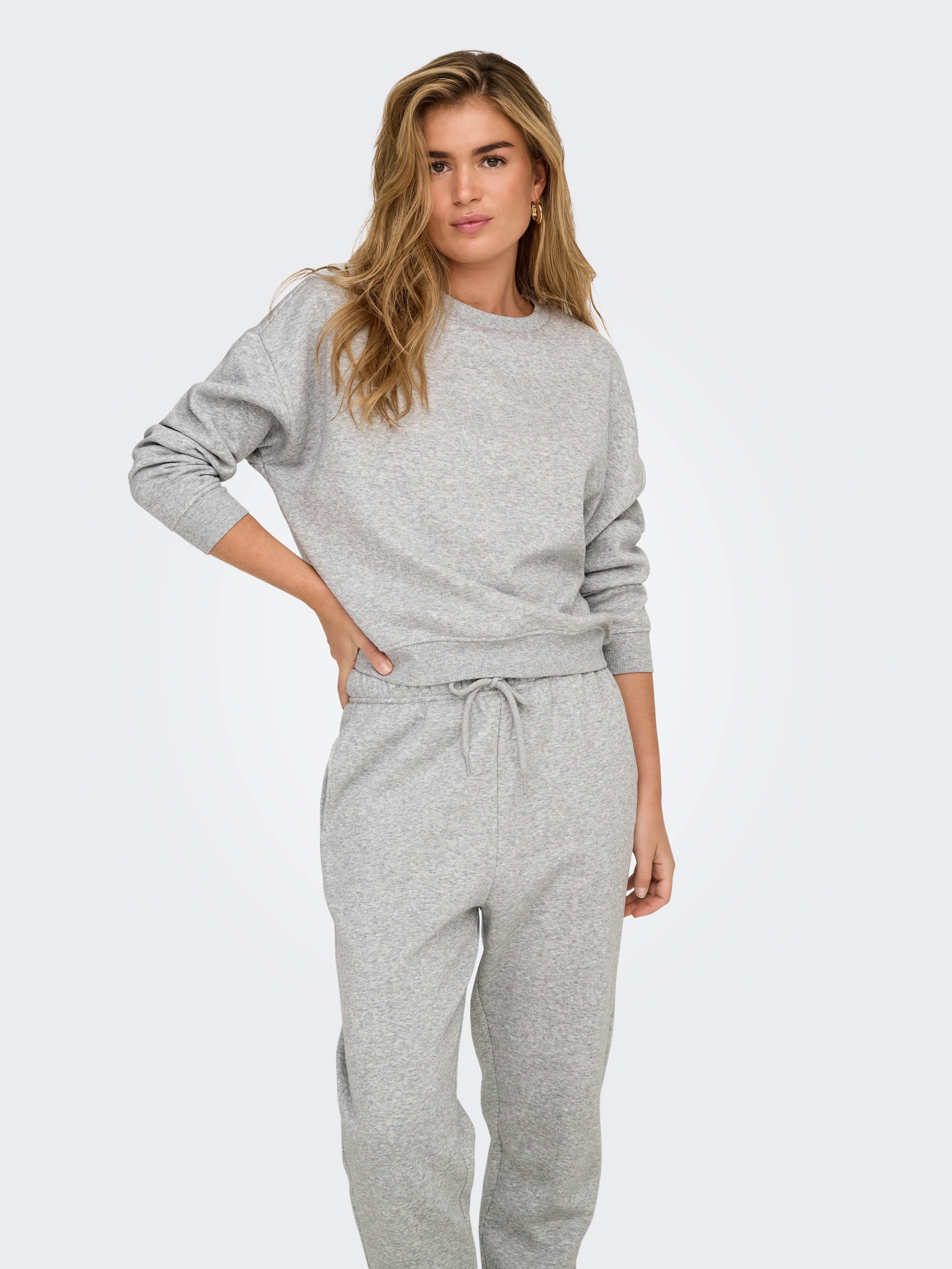 ONLY Sweatshirt ONLSWEAT L/S CREW OVERSIZE günstig online kaufen