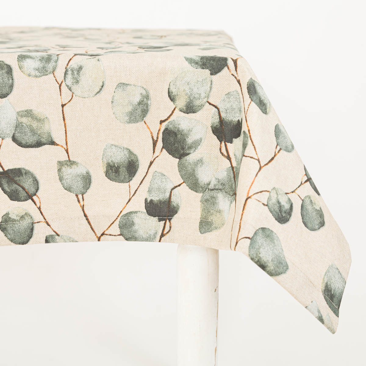 SCHÖNER LEBEN. Tischdecke Tischdecke abwaschbar Eucalyptus günstig online kaufen