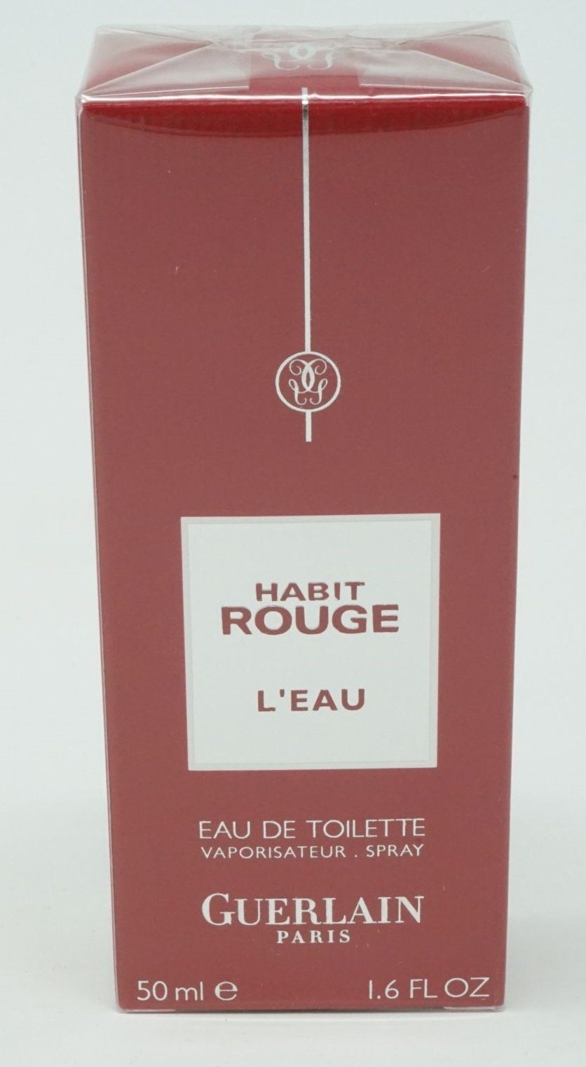 GUERLAIN Eau de Toilette Guerlain Habit Rouge L'Eau Eau de Toilette Spray 50 ml