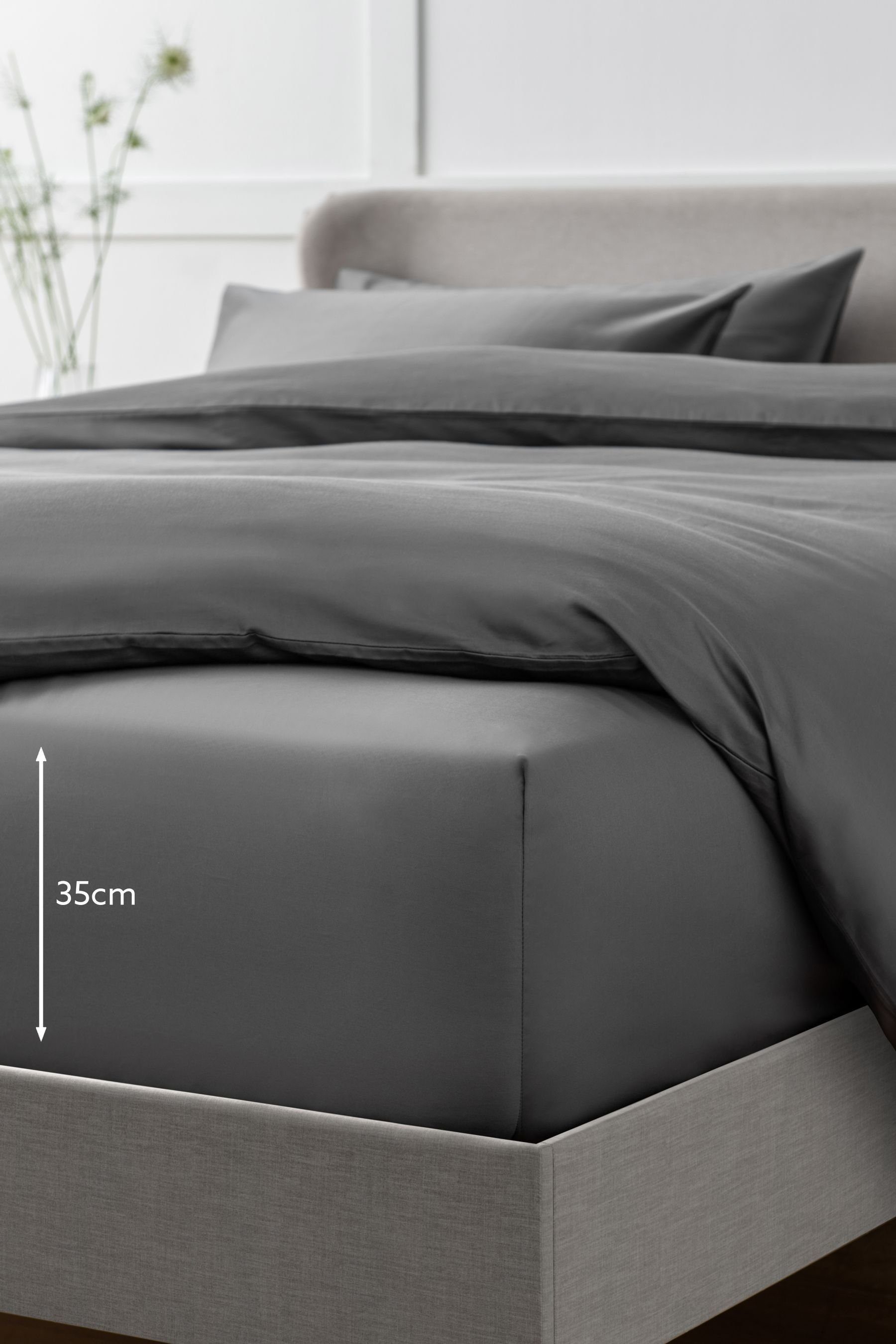 Next Spannbettlaken Collection Luxe Spannbetttuch für günstig online kaufen