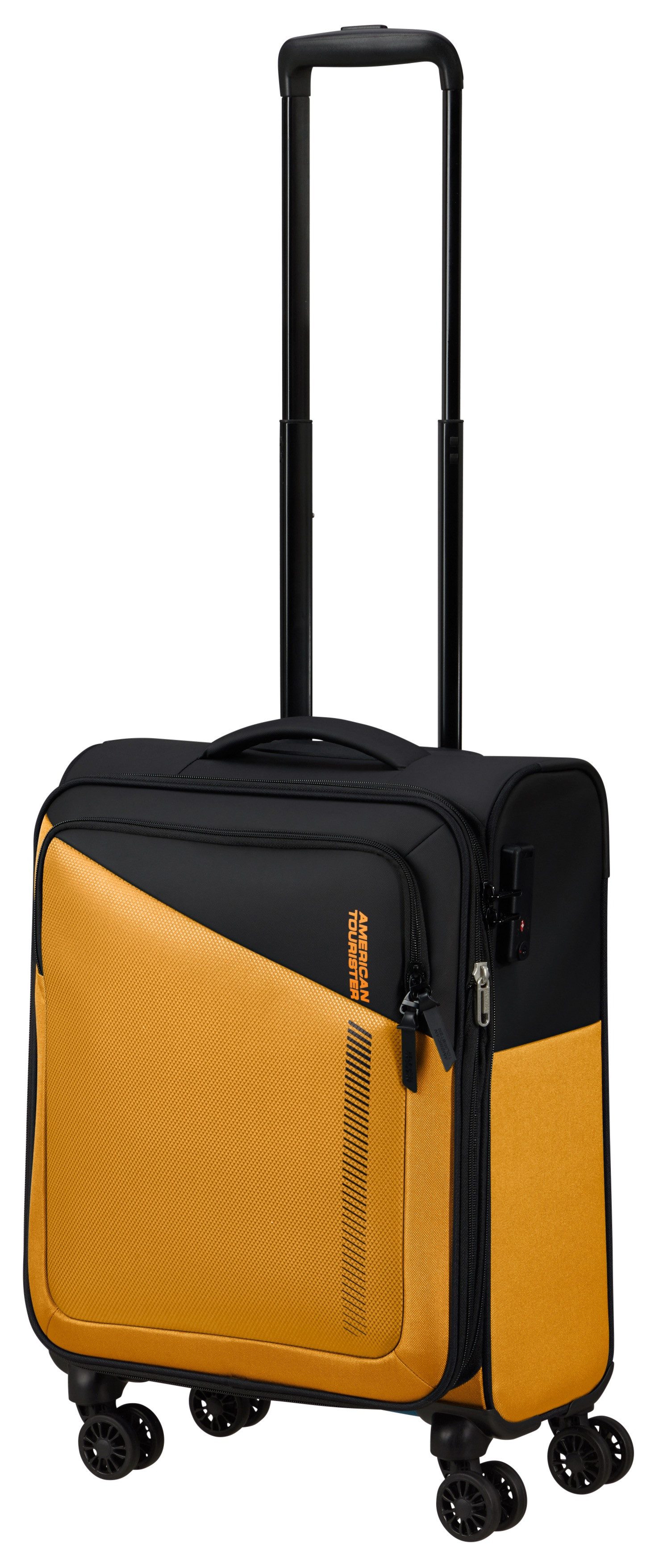 American Tourister® Weichgepäck-Trolley DARING DASH 55 exp, 4 Rollen, Handgepäck-Koffer Reisegepäck Koffer TSA-Zahlenschloss erweiterbar