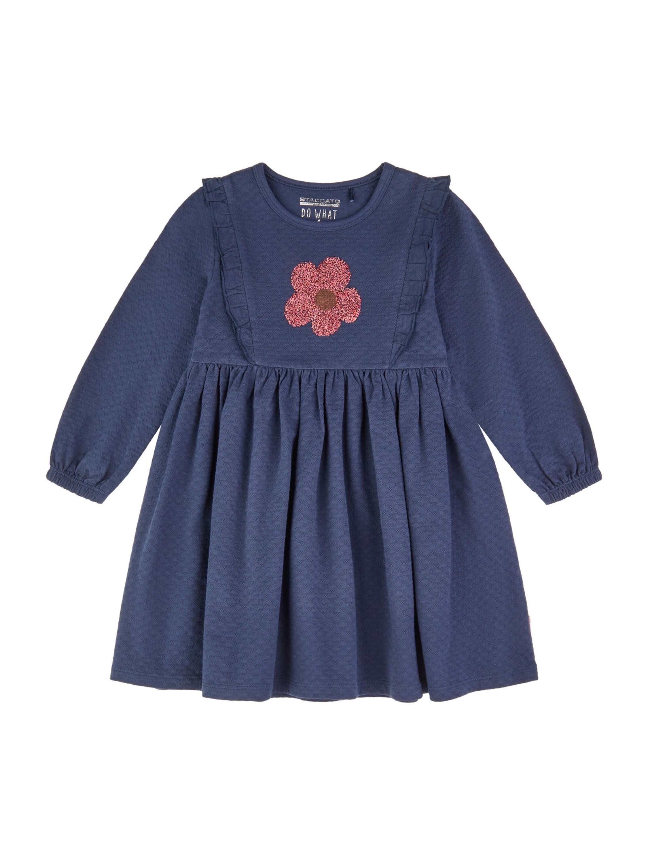 STACCATO Jerseykleid (1-tlg) Rüschen