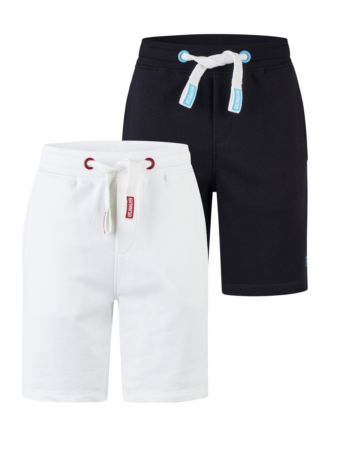 Sweatshorts Herren Sportshorts RIVBrian 2er Pack Regular Fit