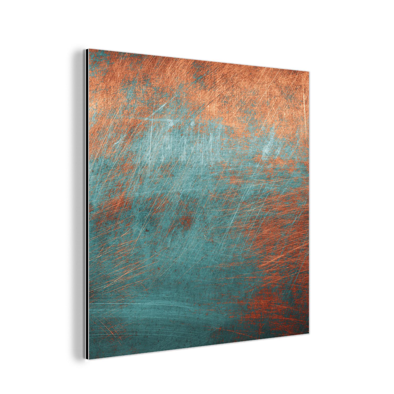 MuchoWow Metallbild Metall - Rost - günstig online kaufen