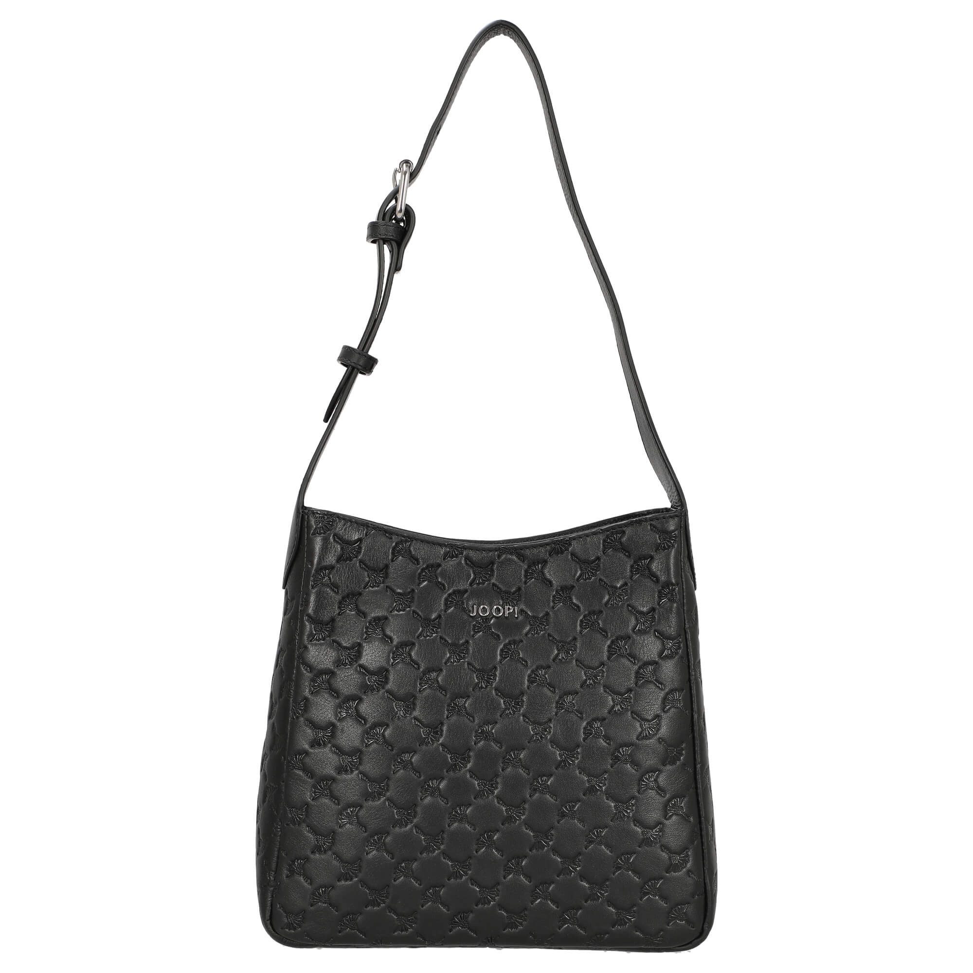 Umhängetasche Leggero Stampa Elda Hobo - Schultertasche XS 23 cm (black)