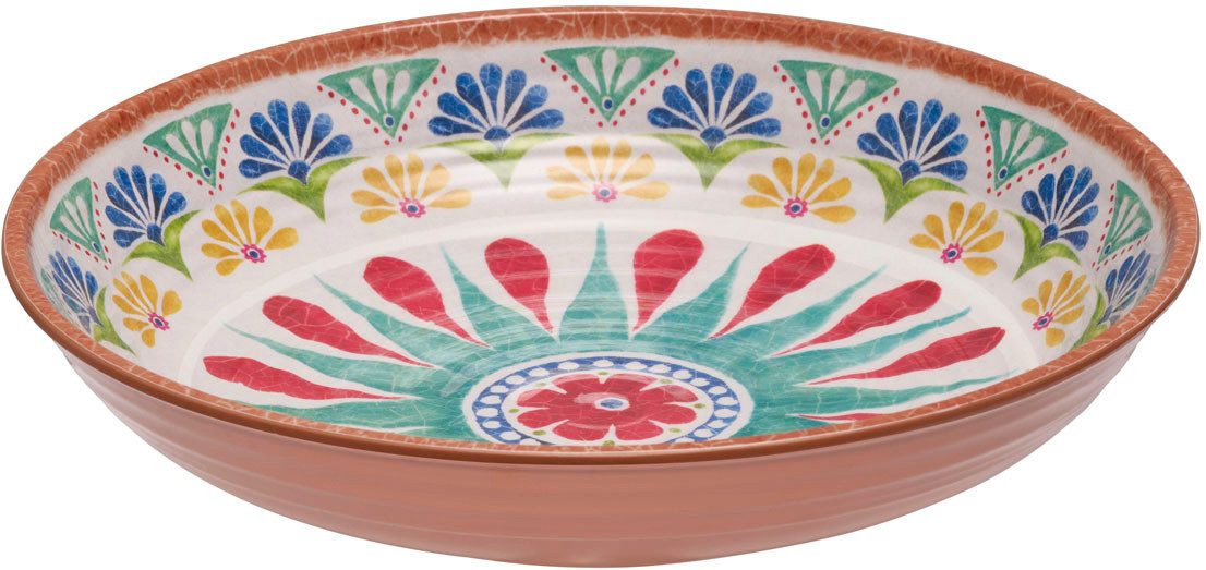 APS Schale Schüssel "ARABESQUE", Ø 22,5 cm, Höhe ca. 4,5 cm, 0,7 Liter, Melamin, (1-tlg), aus Melamin