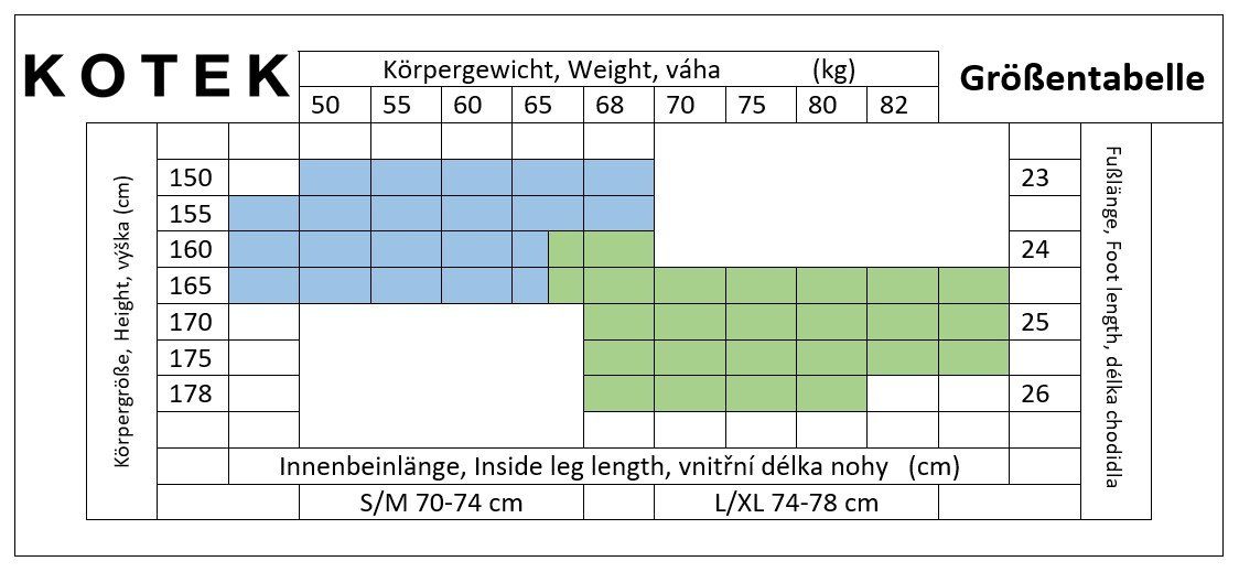 KOTEK Feinstrumpfhose T002 St. & Schwarz (Packung matt transparent 1 40 Pack) 1-er DEN