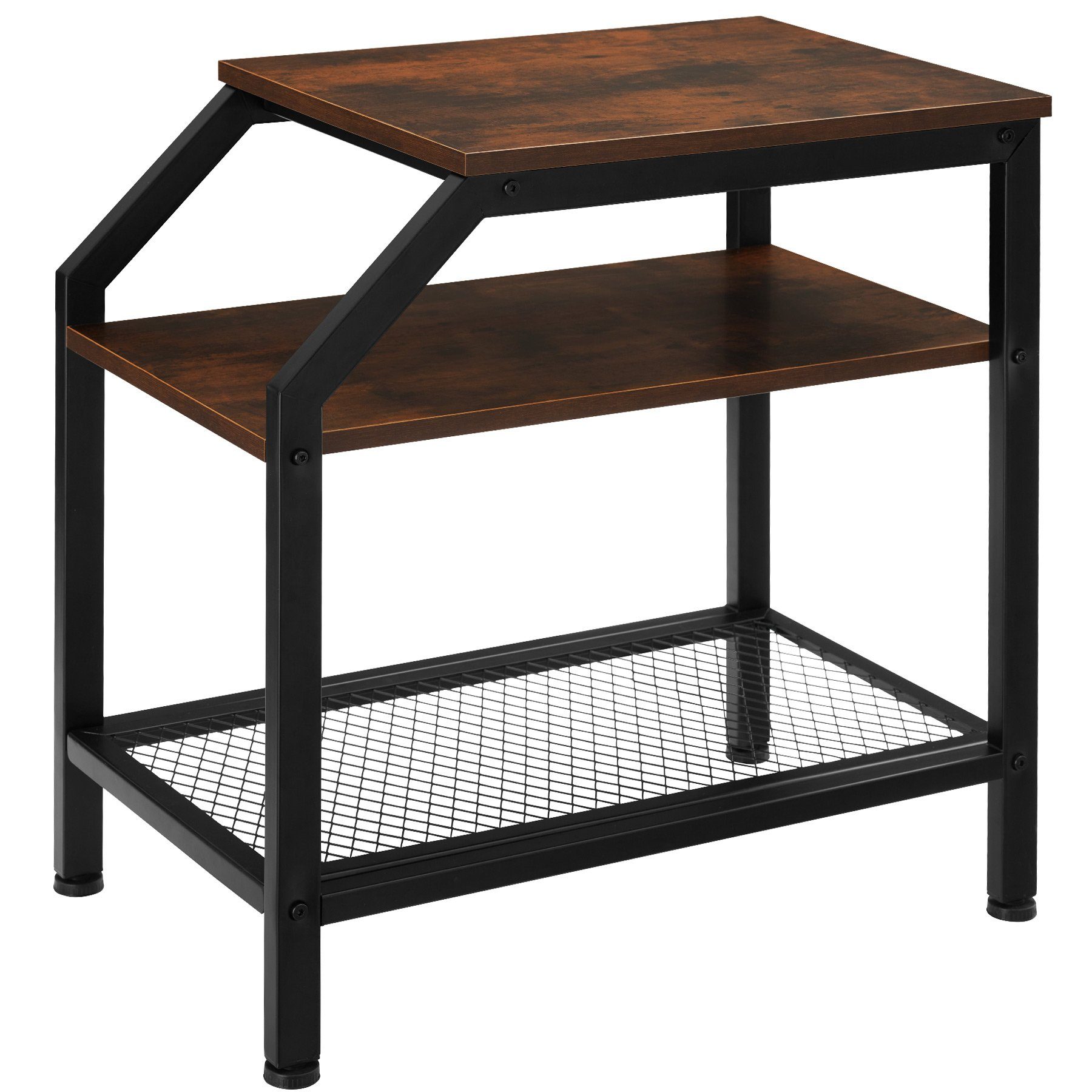 tectake Beistelltisch Couchtisch Plymouth 36,5x58,5x59,5cm (1-St., günstig online kaufen
