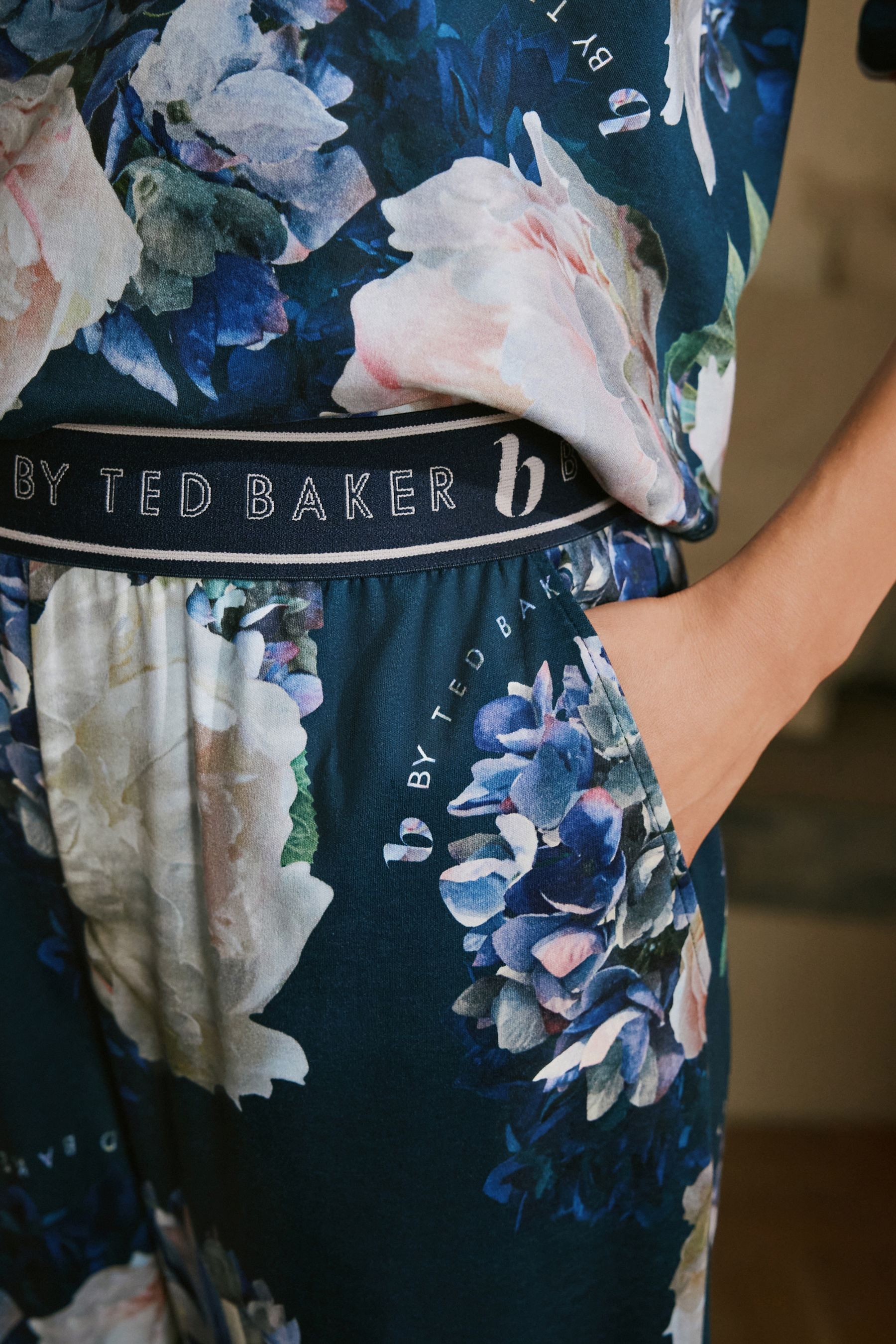 B by Ted Baker Pyjama B By Ted Baker Twosie-Schlafanzug mit Muster (2 tlg)
