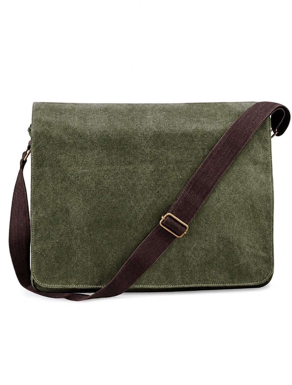 Quadra Umhängetasche Vintage Canvas Despatch Bag / Umhängetasche