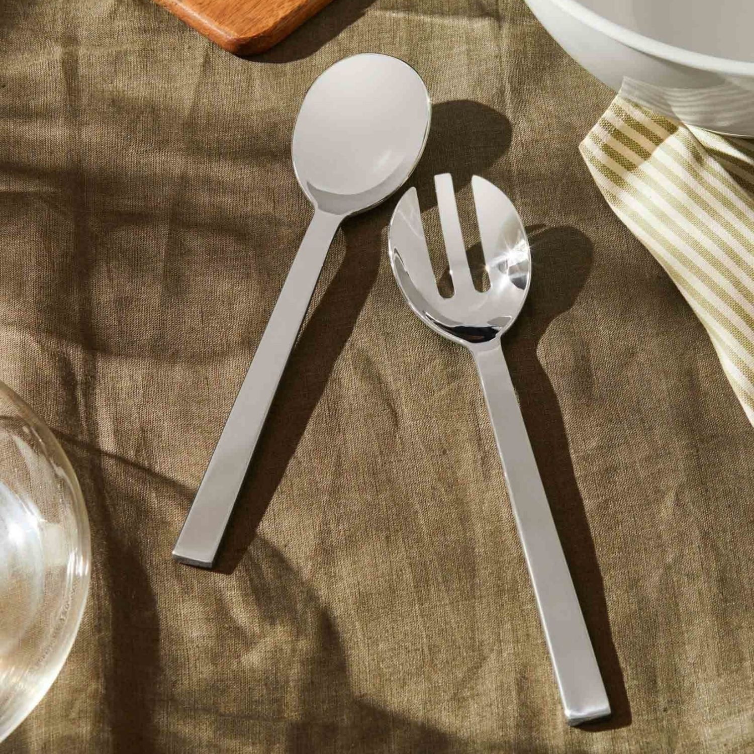 Alessi Salatbesteck Santiago (2-teilig)