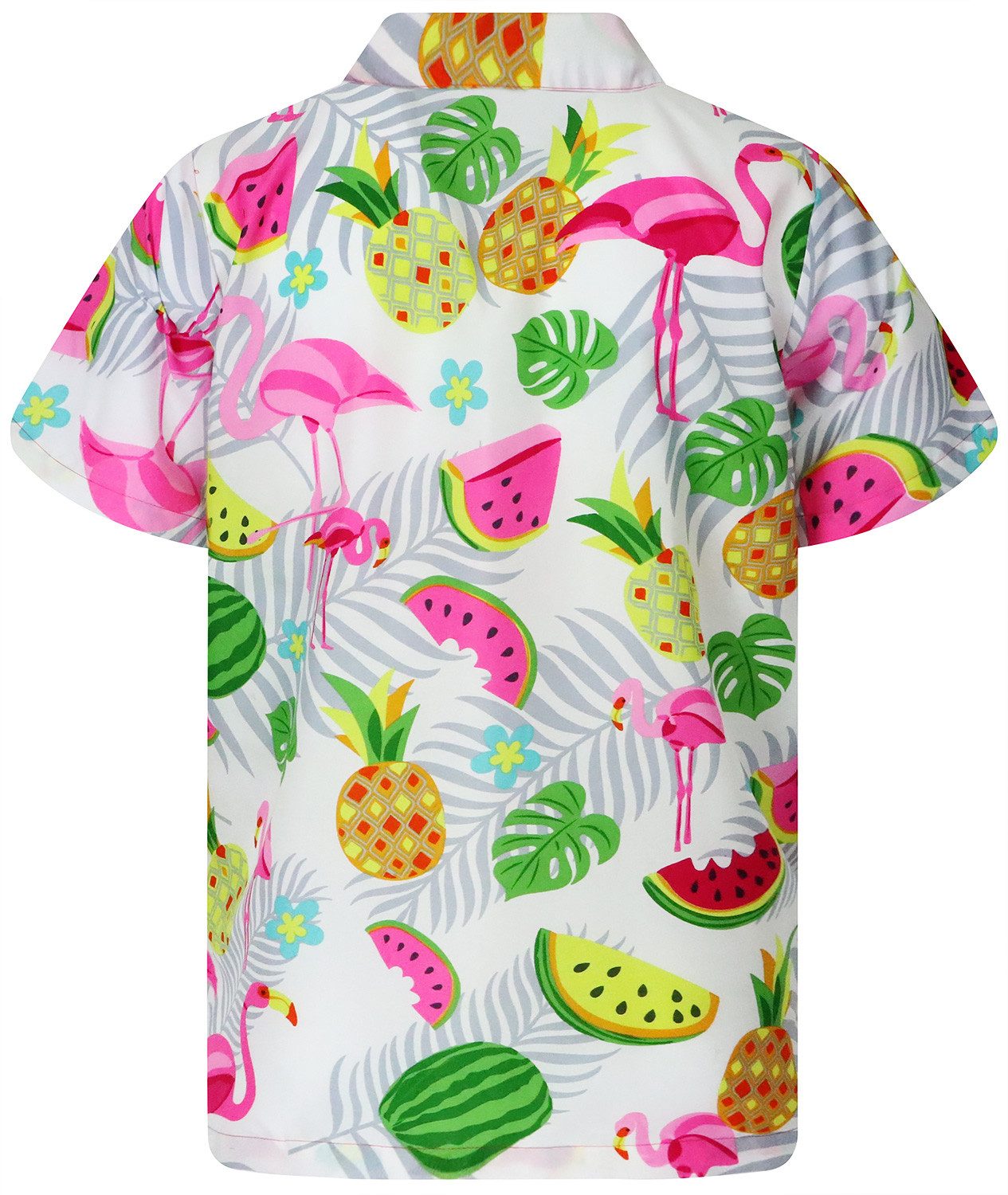 King Kameha Hawaiihemd Flamingo Melone Übergrößen günstig online kaufen