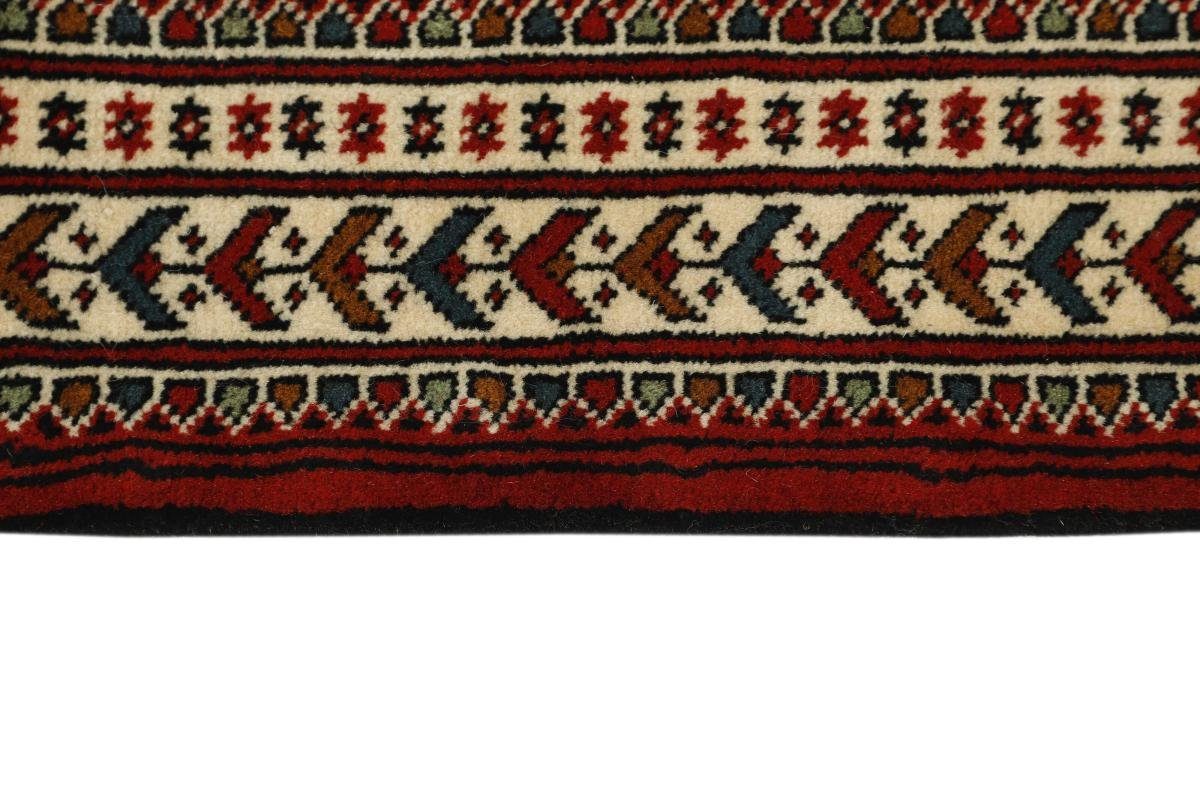 Höhe: Orientteppich Trading, 155x243 Turkaman Orientteppich Perserteppich, Nain / mm rechteckig, Handgeknüpfter 6