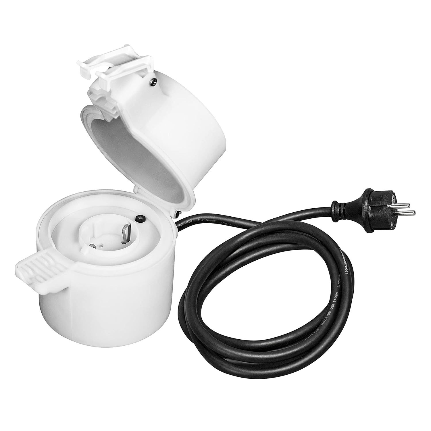 Ledvance Außen-Stehlampe, LEDVANCE Smarte Steckdose für Aussen mit Bluetooth Technologie, integr
