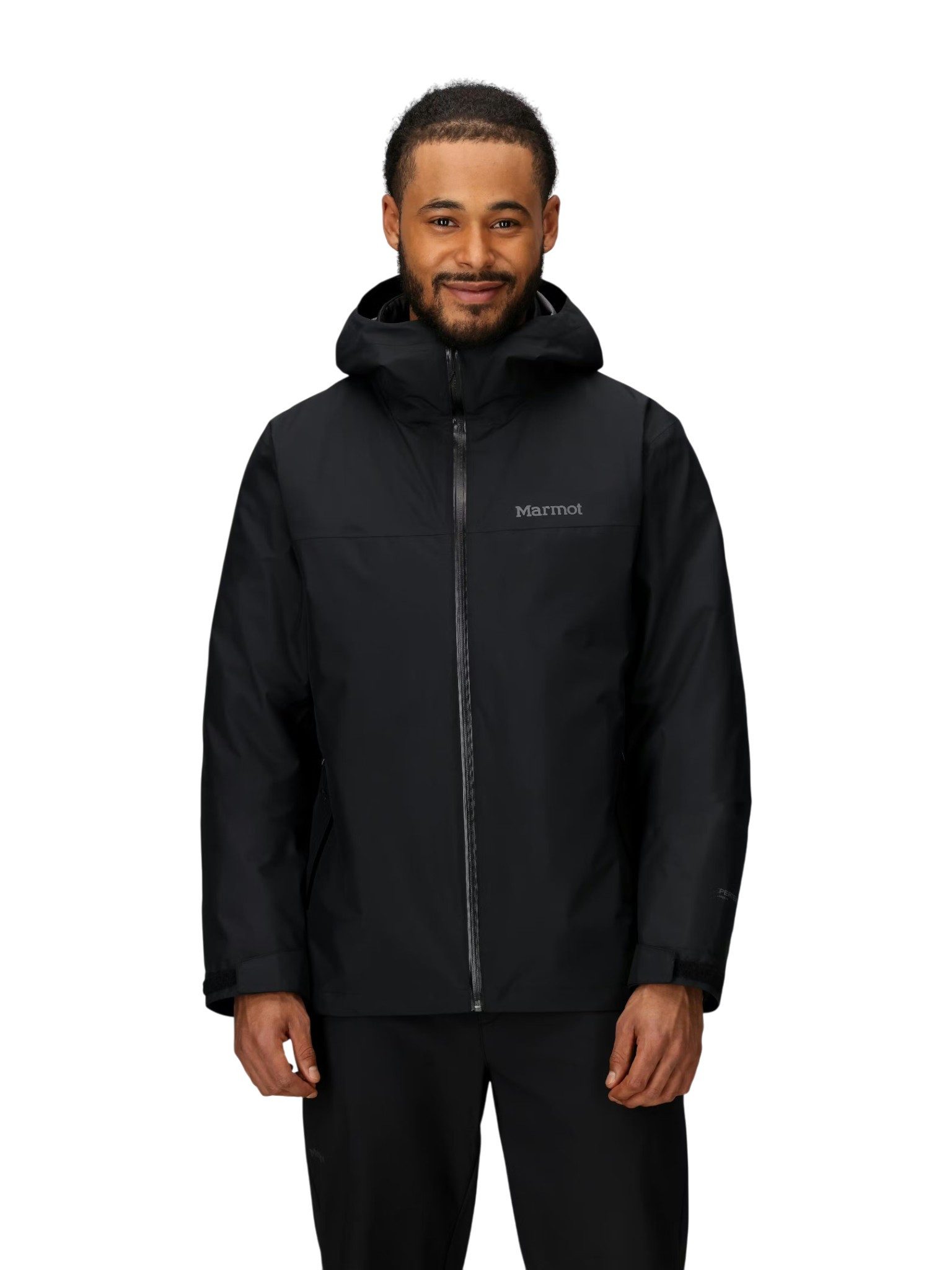 Regenjacke Minimalist Pertex 3in1 (Hardschell, wasserdicht) schwarz Herren