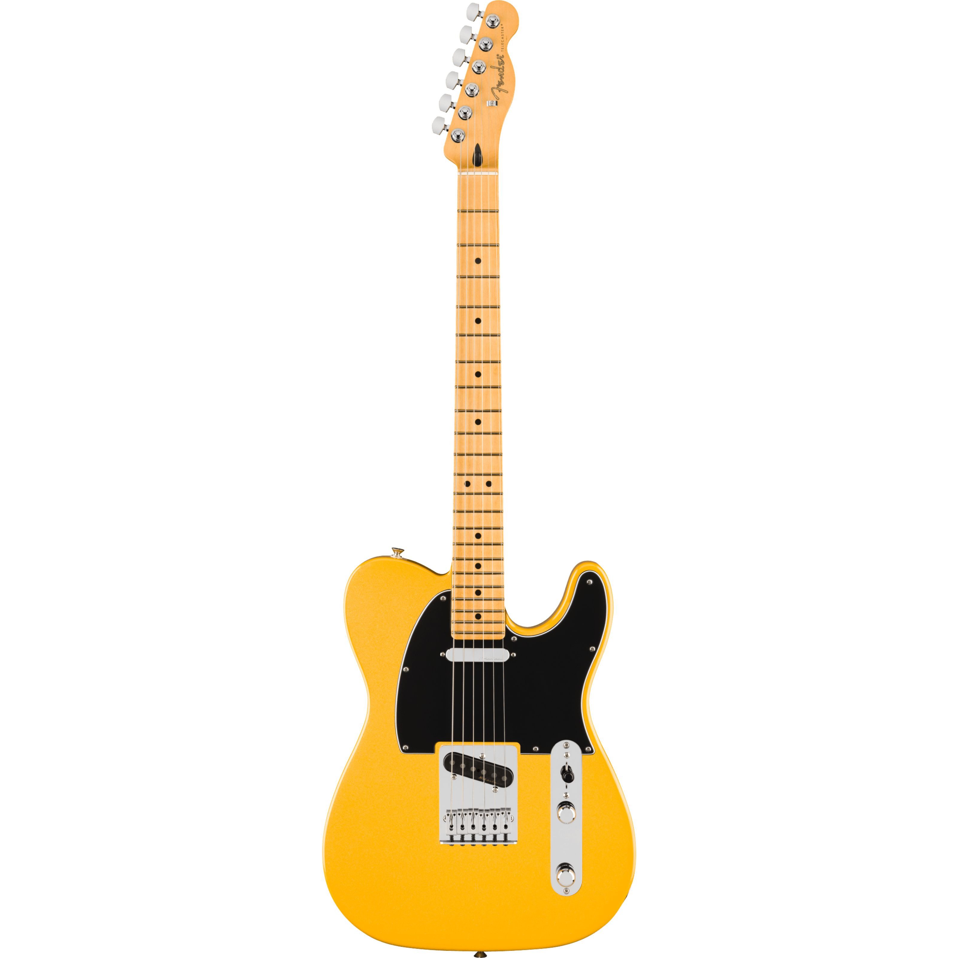 Fender E-Gitarre, E-Gitarren, T-Modelle, Player II Modified Telecaster MN Sunshine Yellow - E-Gitarre