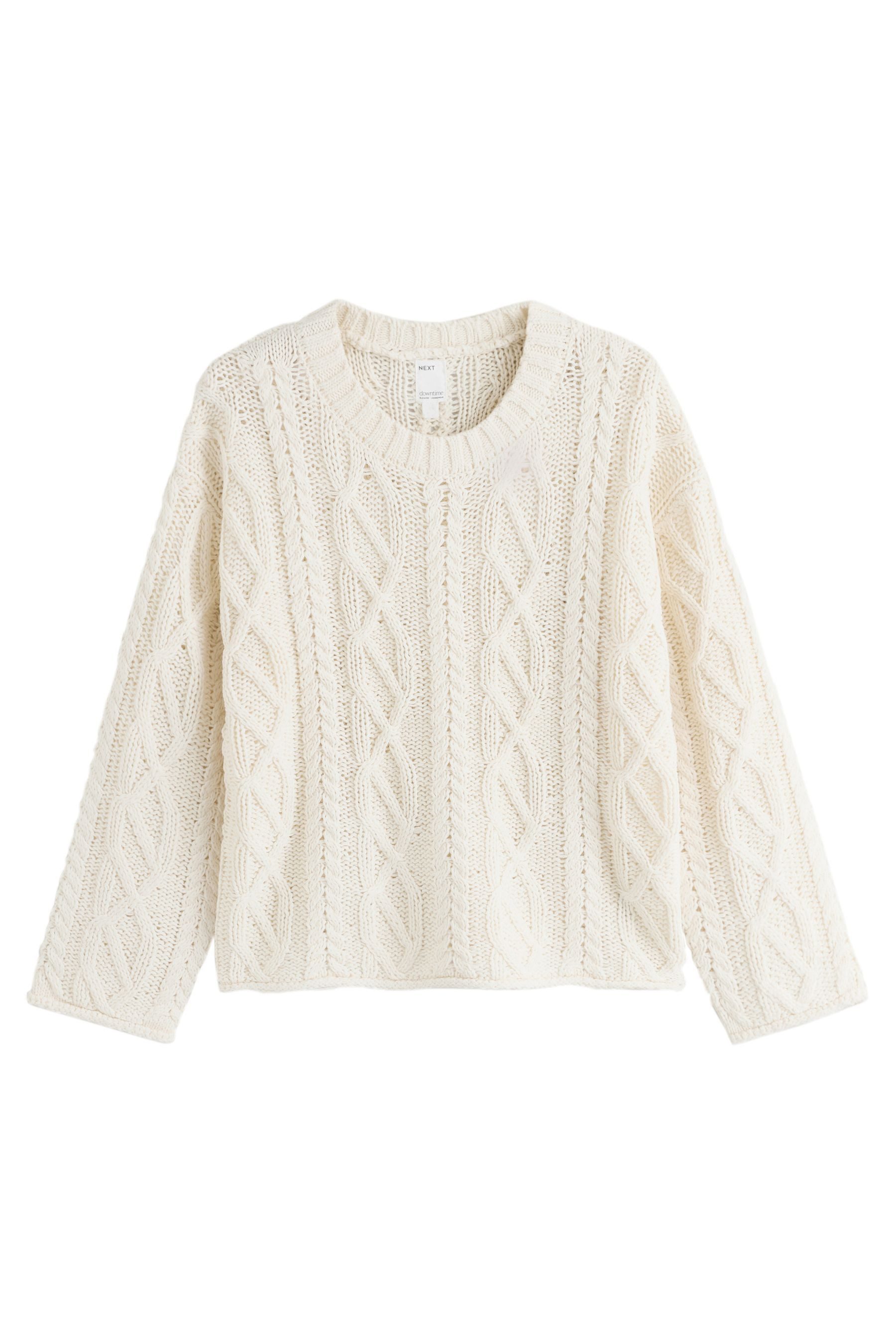 Next Strickpullover Strickpullover mit Zopfmuster (1-tlg)