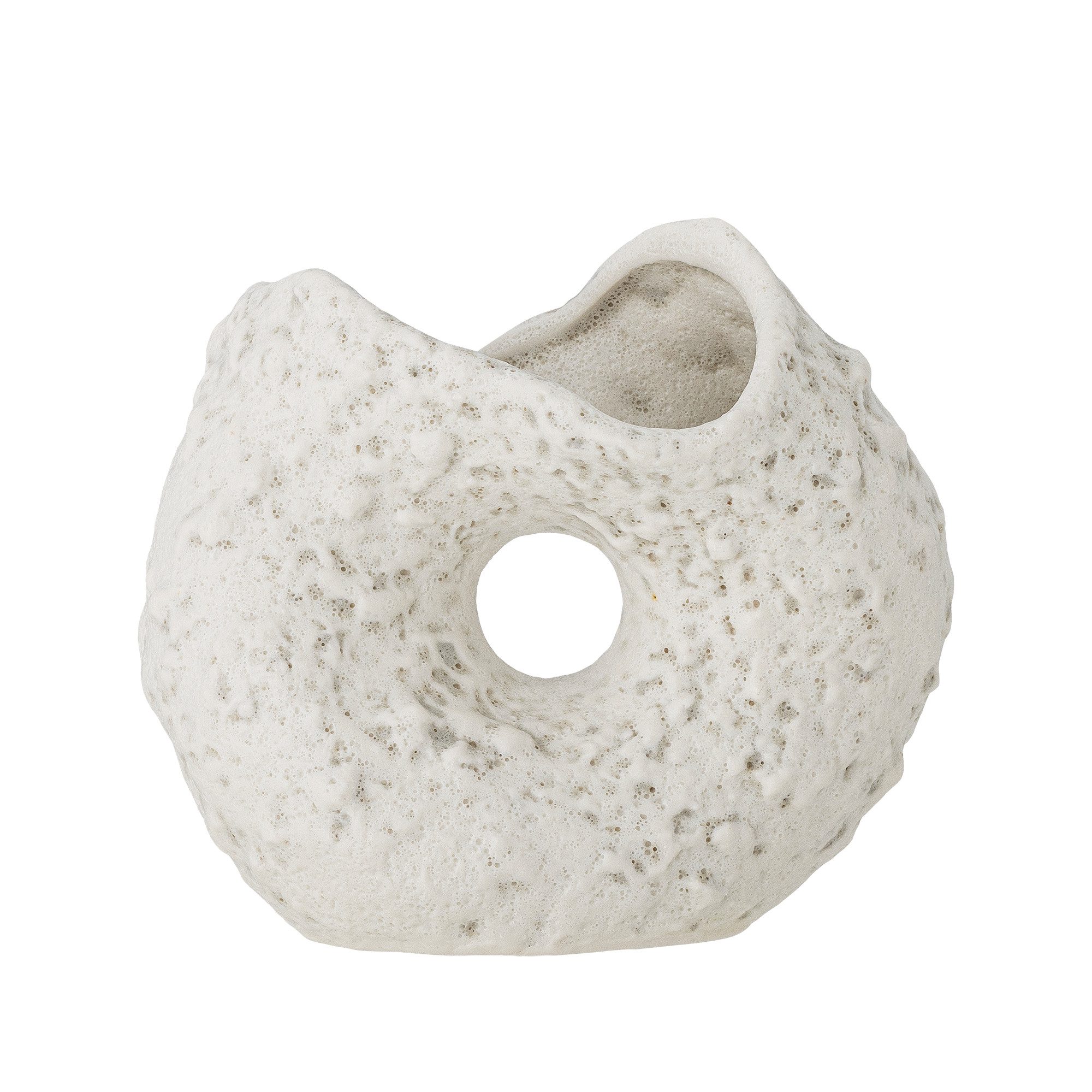 Bloomingville Dekovase Bloomingville Fianna Vase, Weiß günstig online kaufen