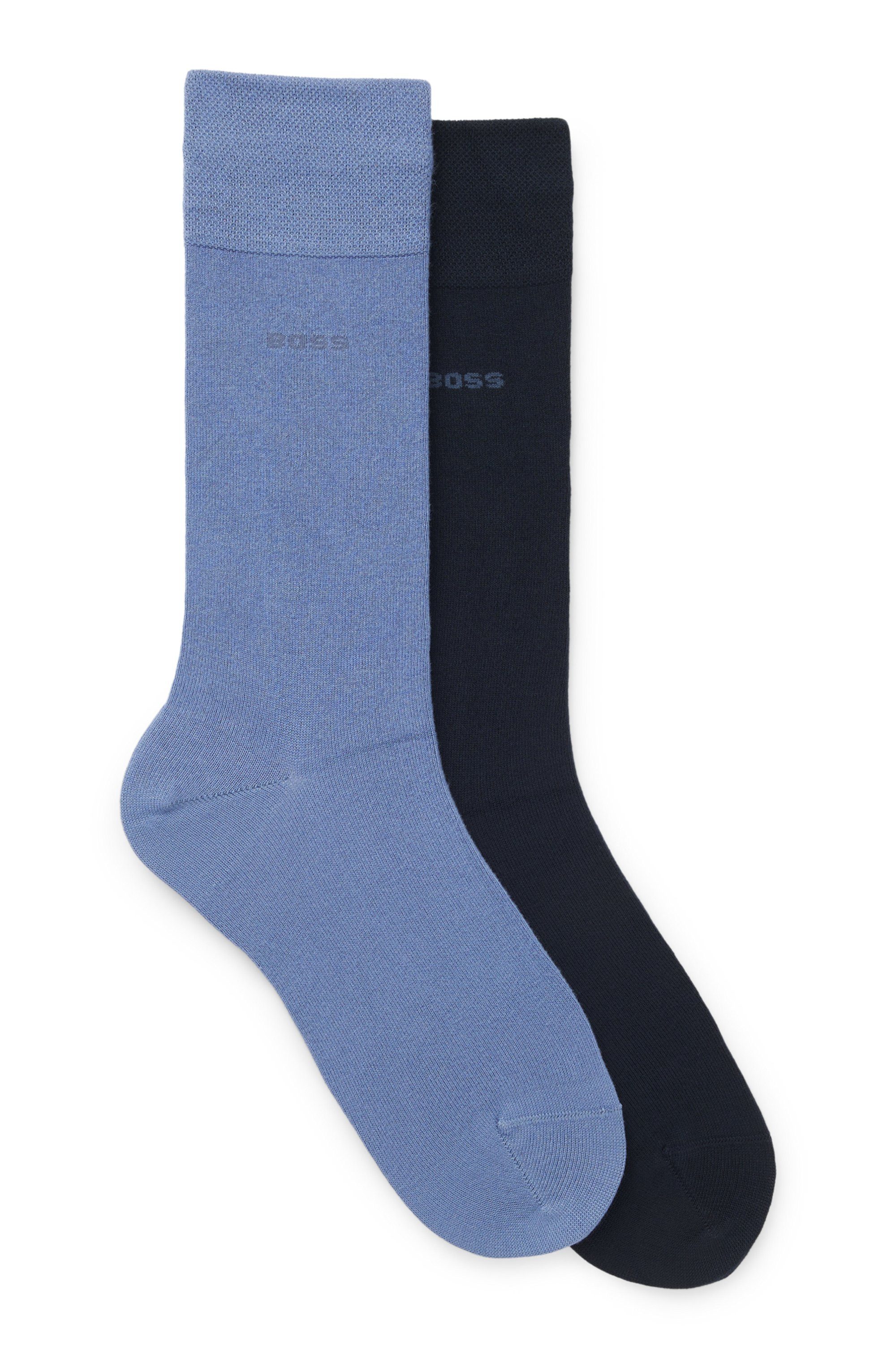 BOSS Businesssocken 2P RS Bamboo 1027 (Packung, 2-Paar) mit Strickbündchen günstig online kaufen
