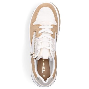 Tamaris Tamaris Damen Plateau Sneaker beige kombi Sneaker