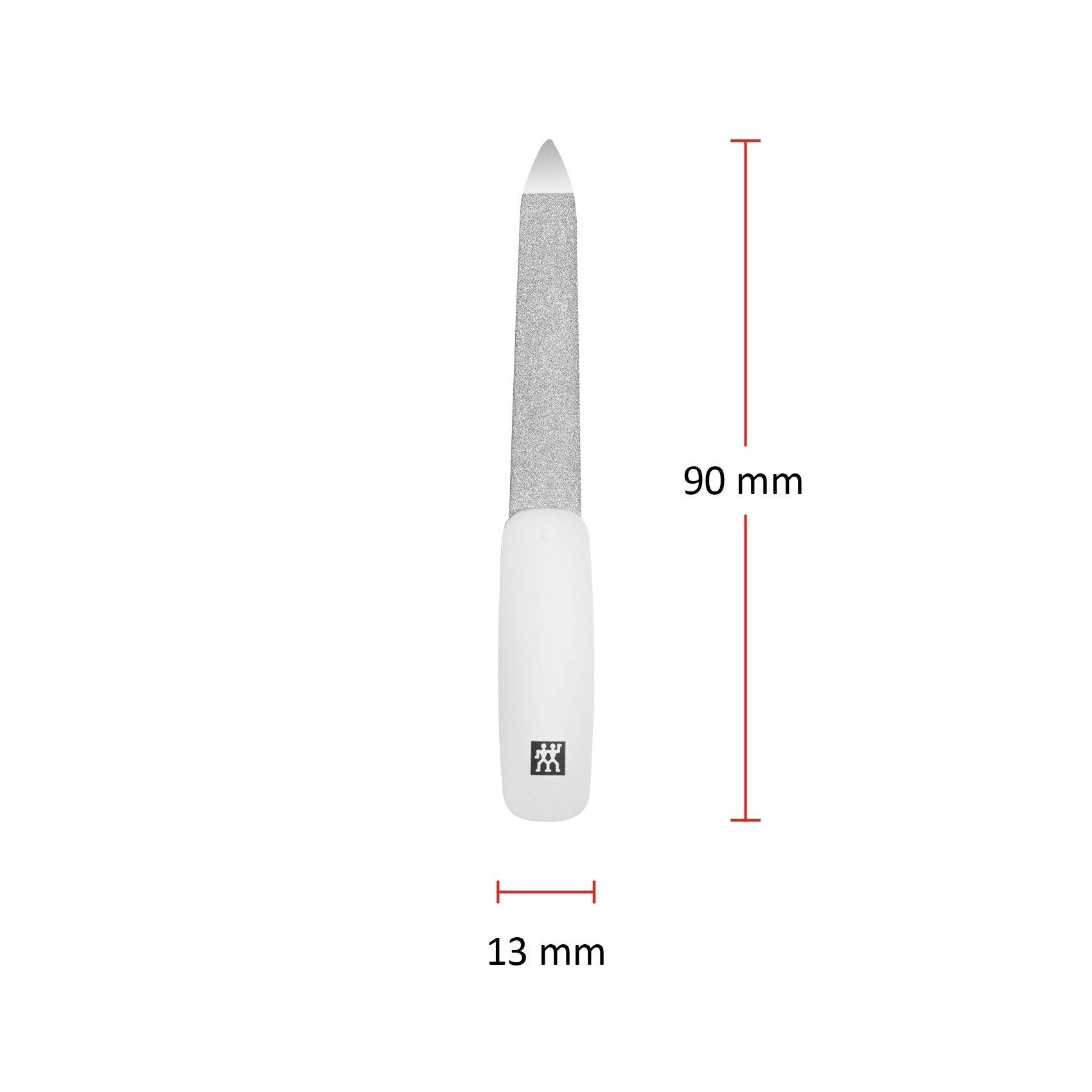 Zwilling Saphir-Nagelfeile ZWILLING Saphir-Nagelfeile 90mm, weiß grob- und feinkörnigen, 1-tlg.