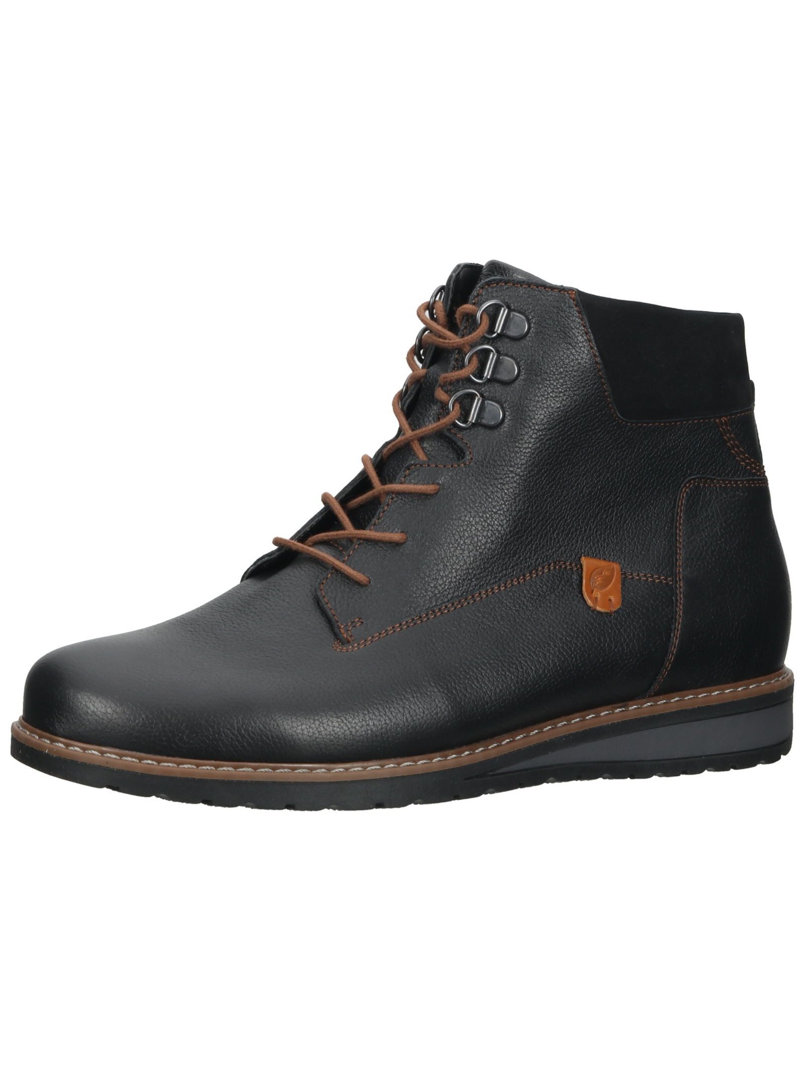 Waldläufer Stiefelette Leder Schnürstiefelette