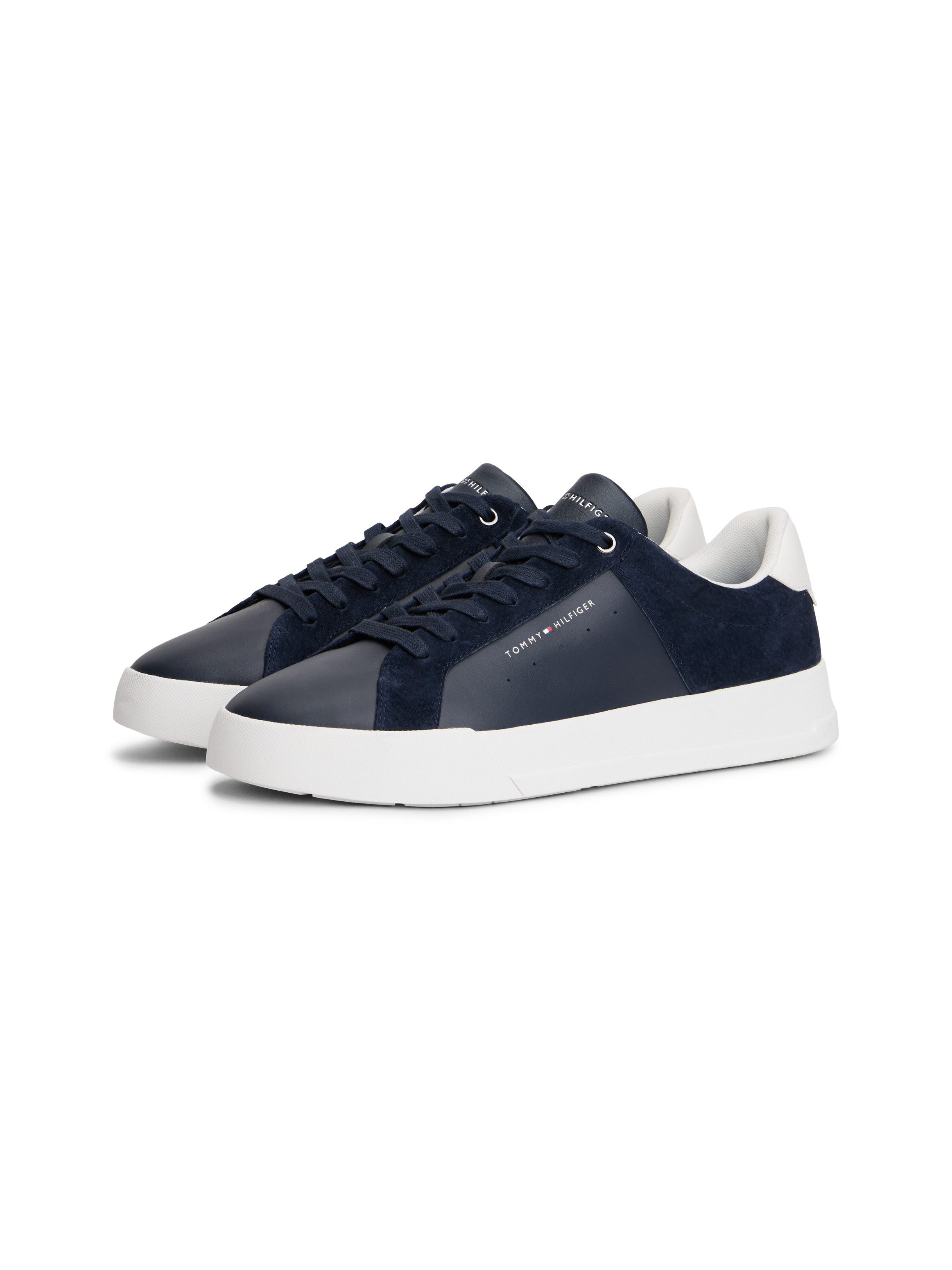 Tommy Hilfiger TH COURT MIX NUBUCK Sneaker, Freizeitschuh, Halbschuh, Schnü günstig online kaufen