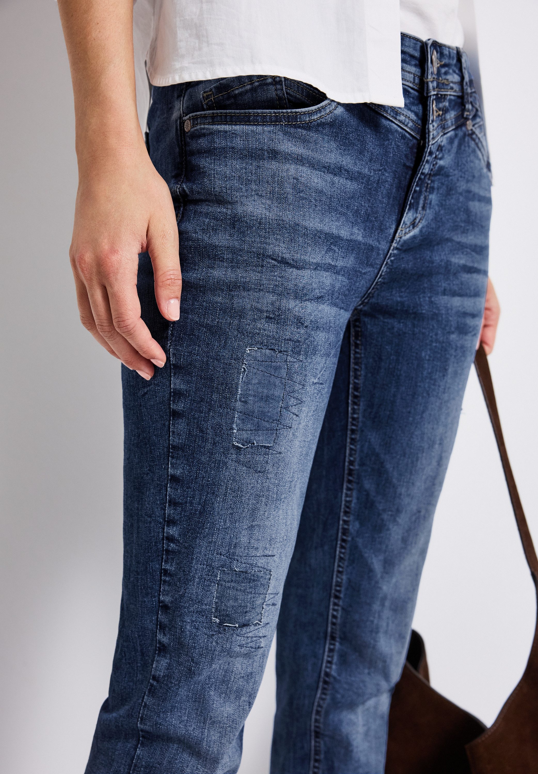 STREET ONE Regular-fit-Jeans Style Jane im Five-Pocket Style