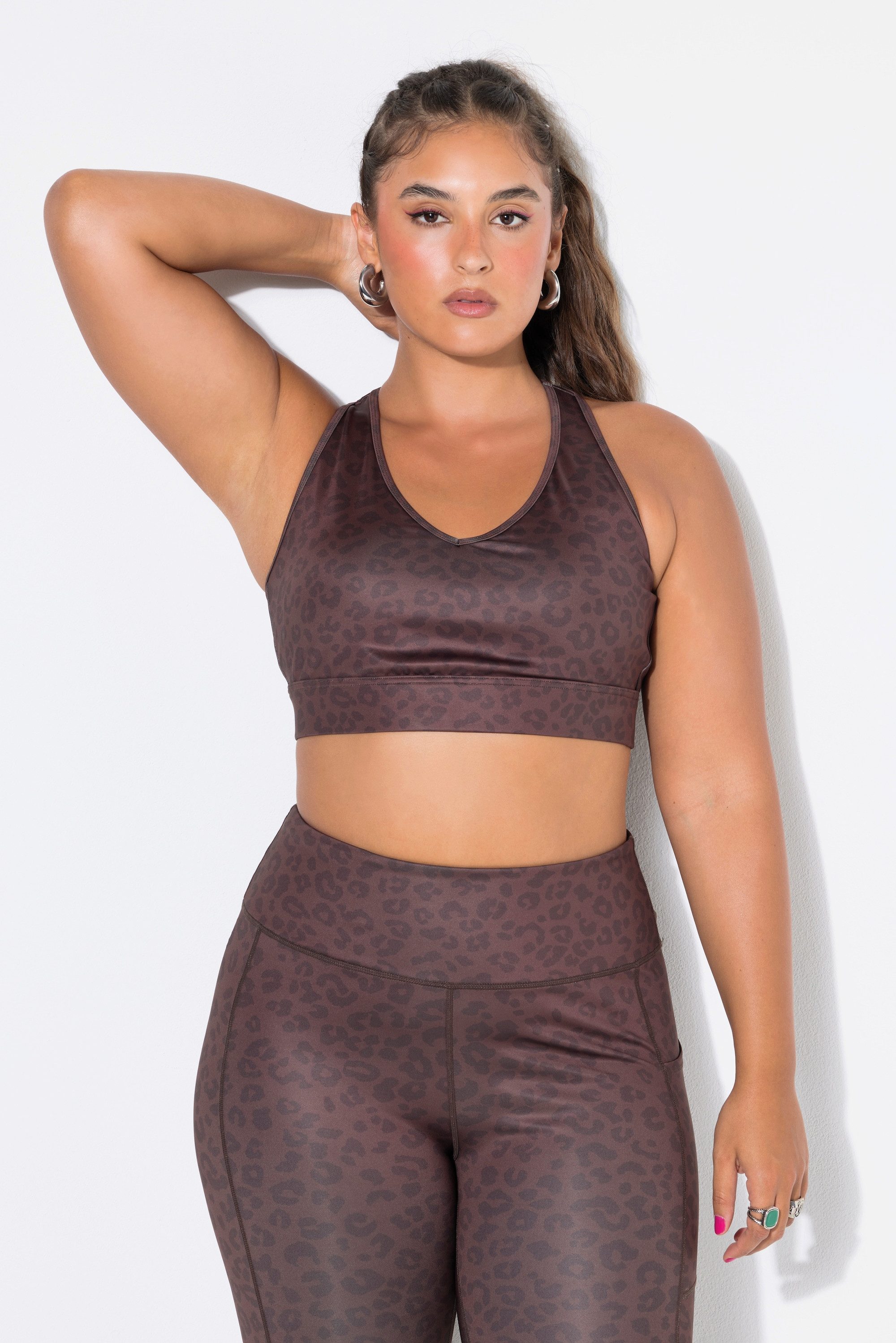 Studio Untold Sport-BH Sport-Bustier Color-Leo Mesh-Futter