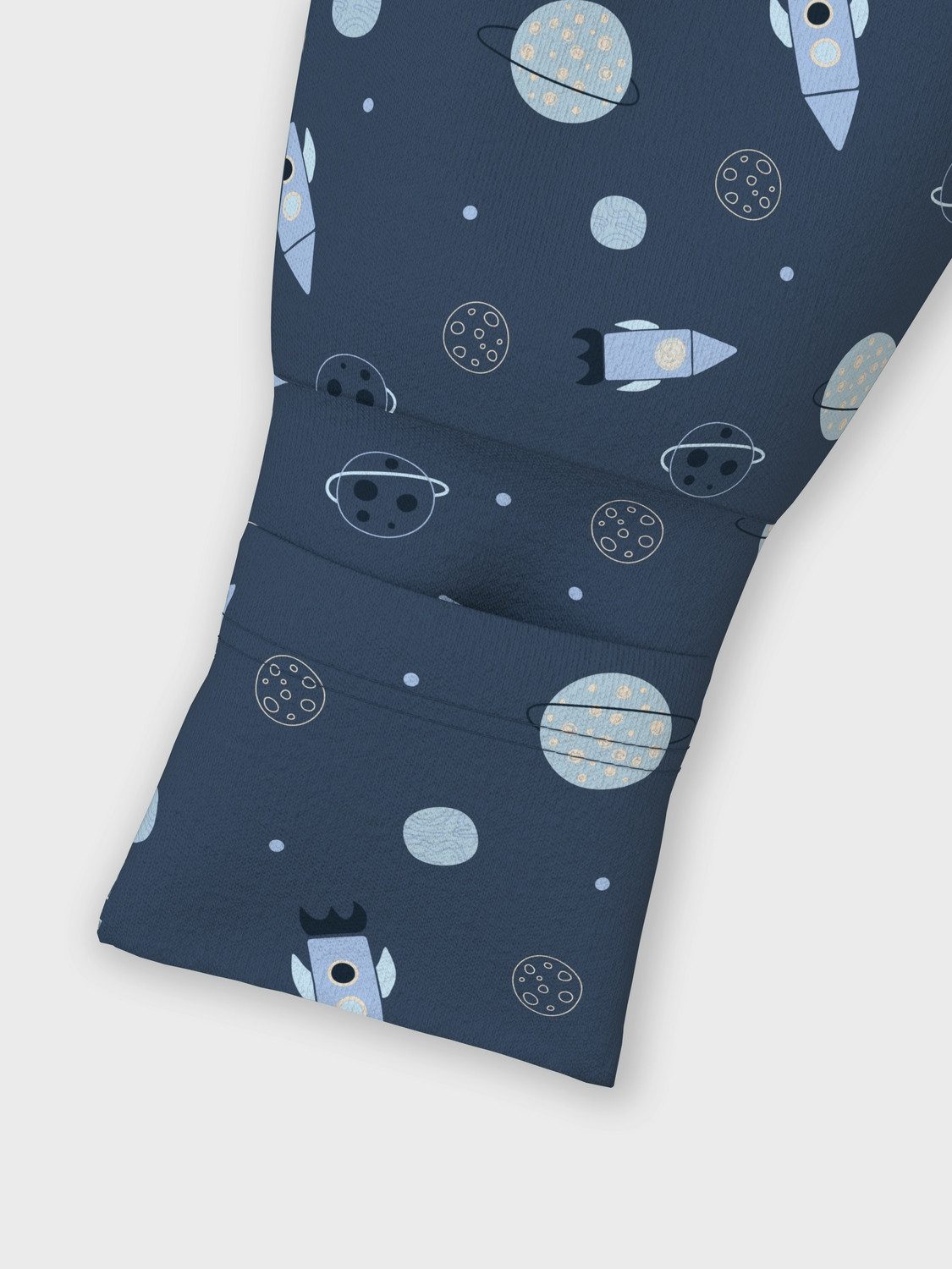 Schlafanzug NBMNIGHTSUIT 2P ZIP FF DARK SPACE NOOS