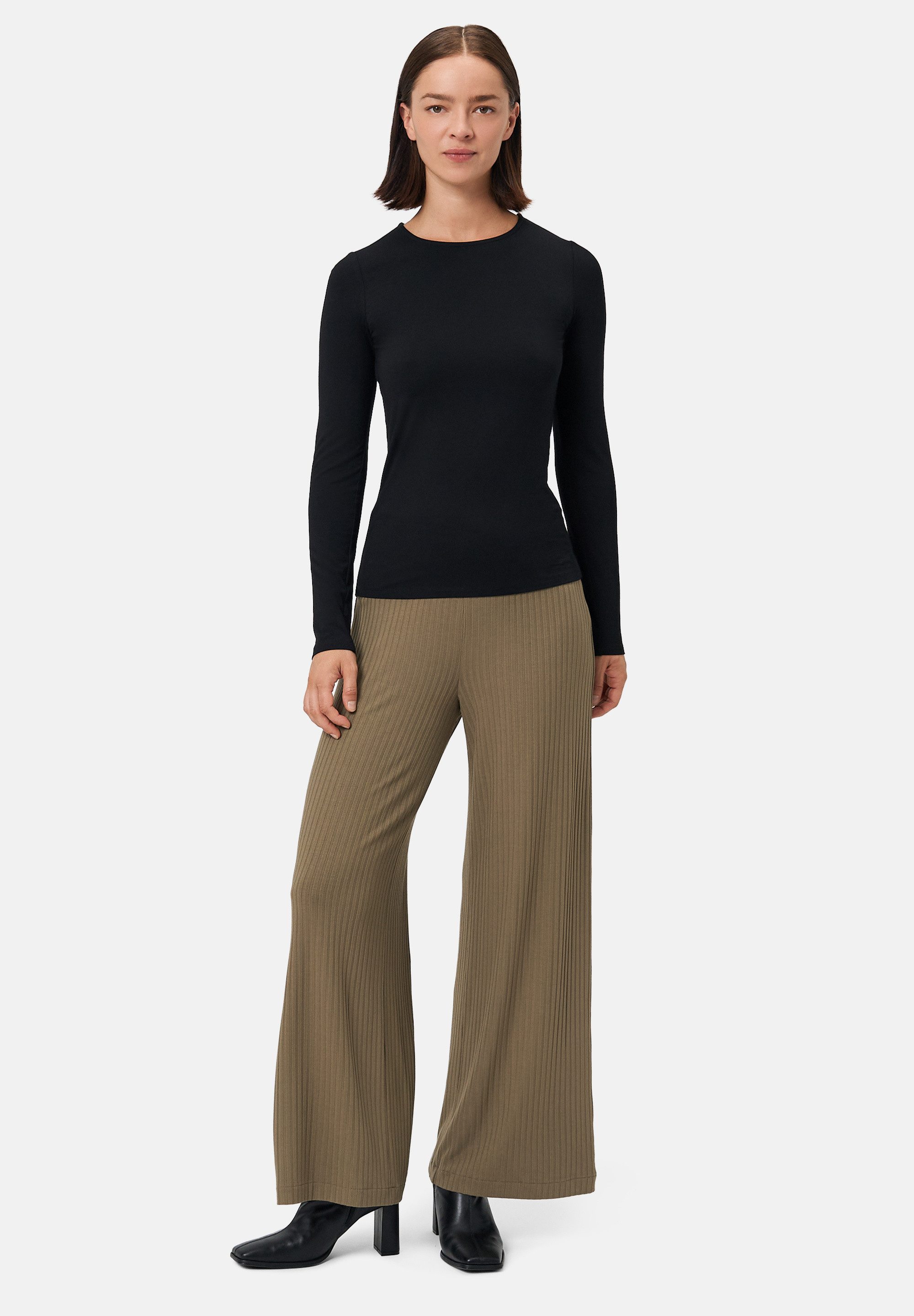 Les Lunes Langarmshirt SAAGE Warm Thermo Longsleeve Thermoeffekt, gebrushte Innenseite, atmungsaktiv