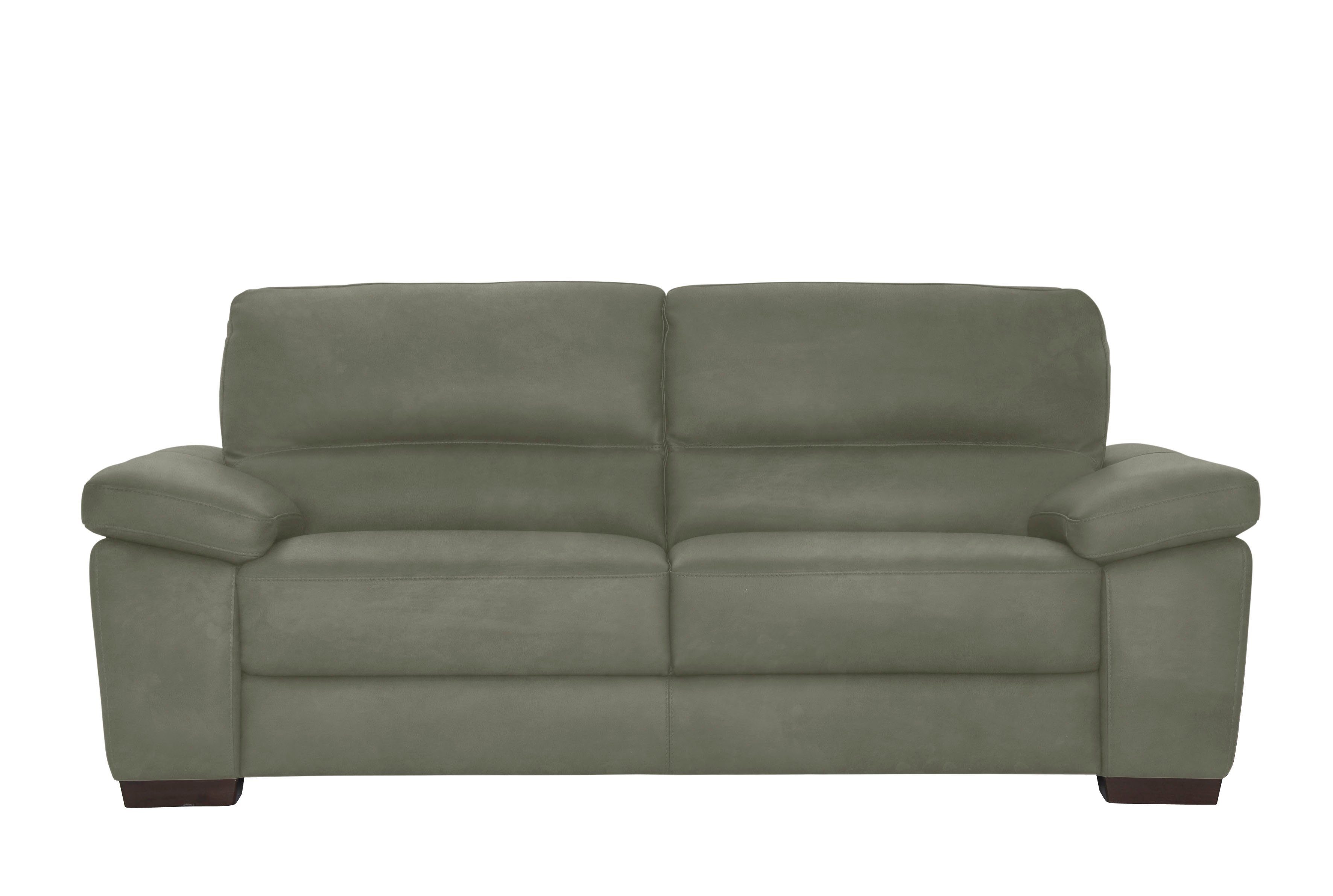 CALIA ITALIA 3-Sitzer Gaia, Sofa im edlen Design und mit erstklassigem Sitzkomfort, aus pflegeleichtem Luxus-Microfaser Ginevra Hydro Care