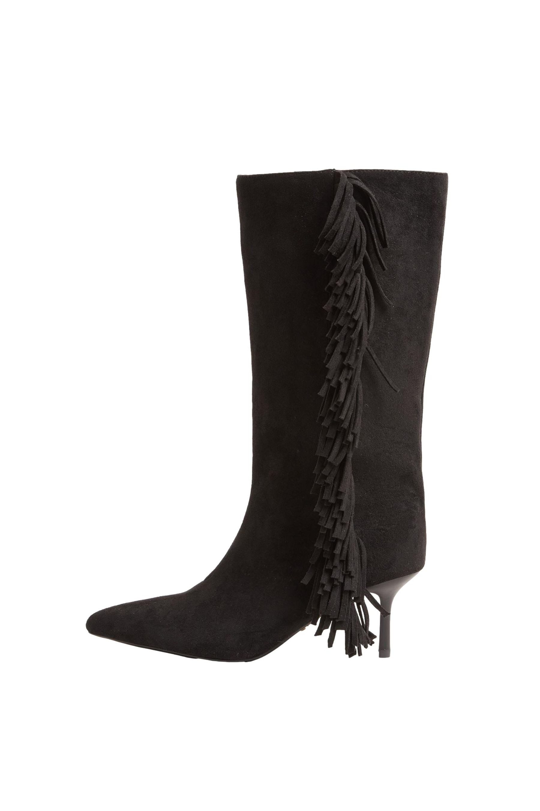 LIPSY Lipsy Mittelhohe Stiefel mit Fransen Stiefel (1-tlg) günstig online kaufen