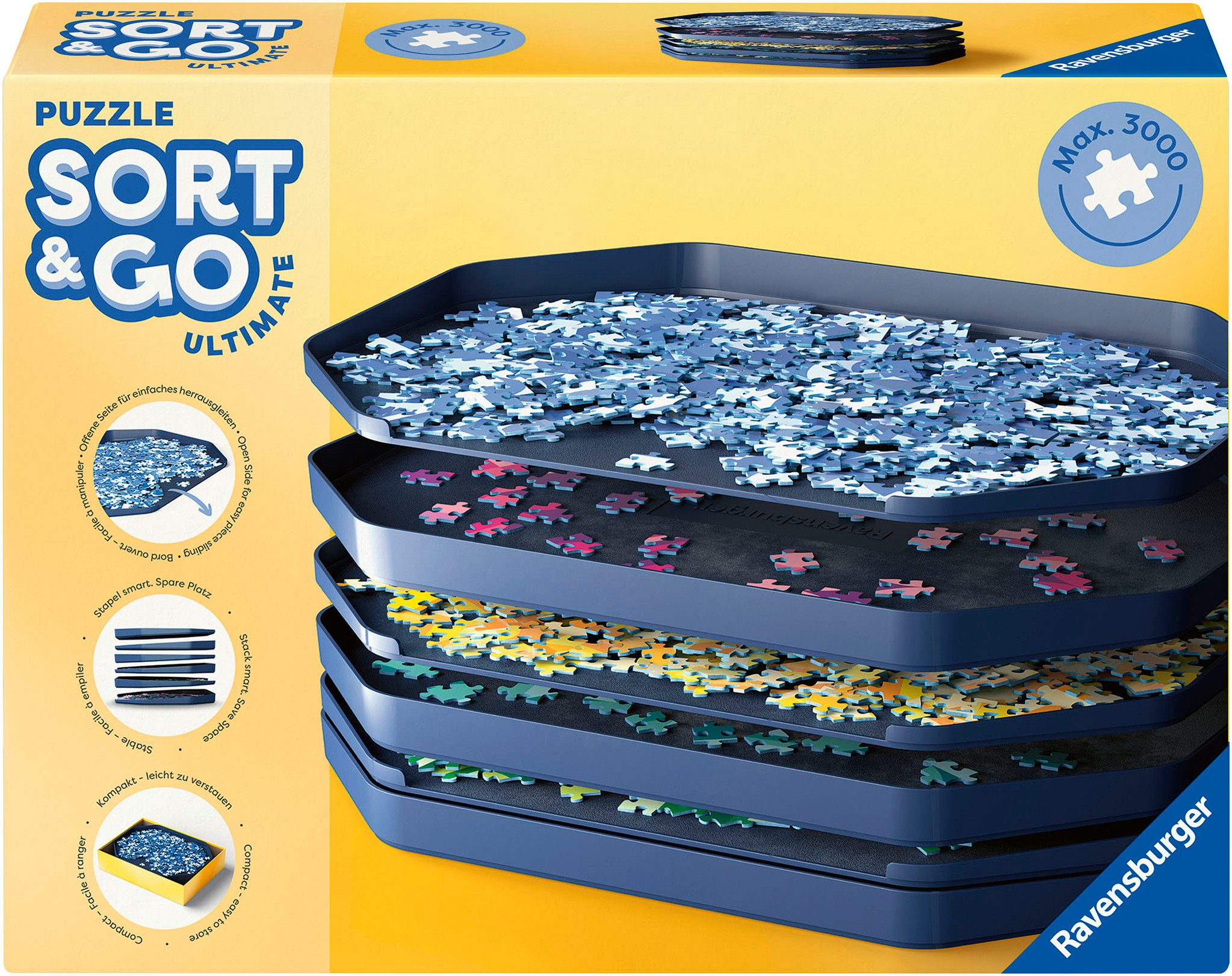 Ravensburger Puzzle-Sortierschale Sort & Go Ultimate, Made in Europe