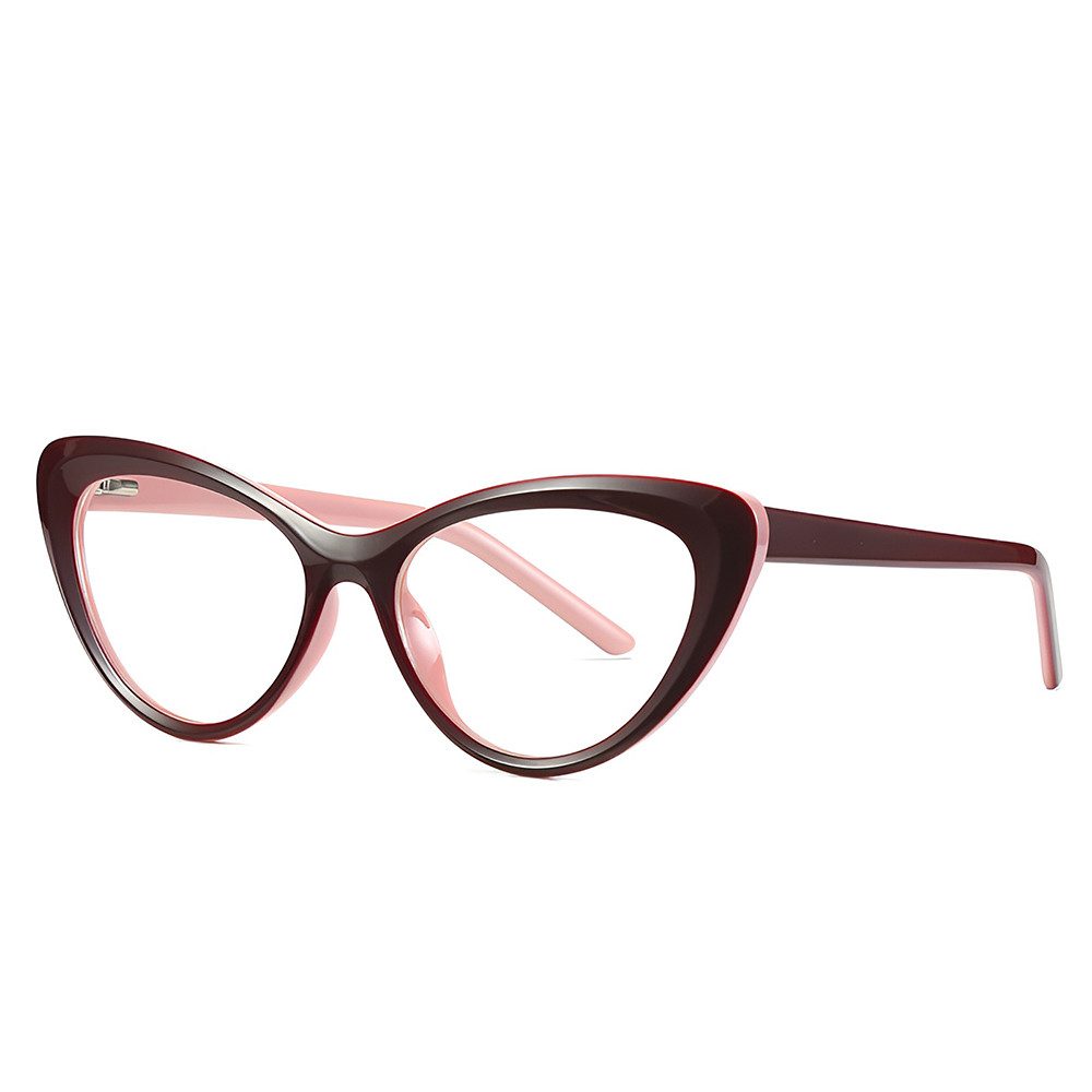 PACIEA Lesebrille Damen Herren Cat Eye Blaulichtfilter Anti-Müdigkeit Mode