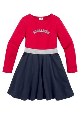KangaROOS Jerseykleid Kleine Mädchen mit elastischem Glitzerband